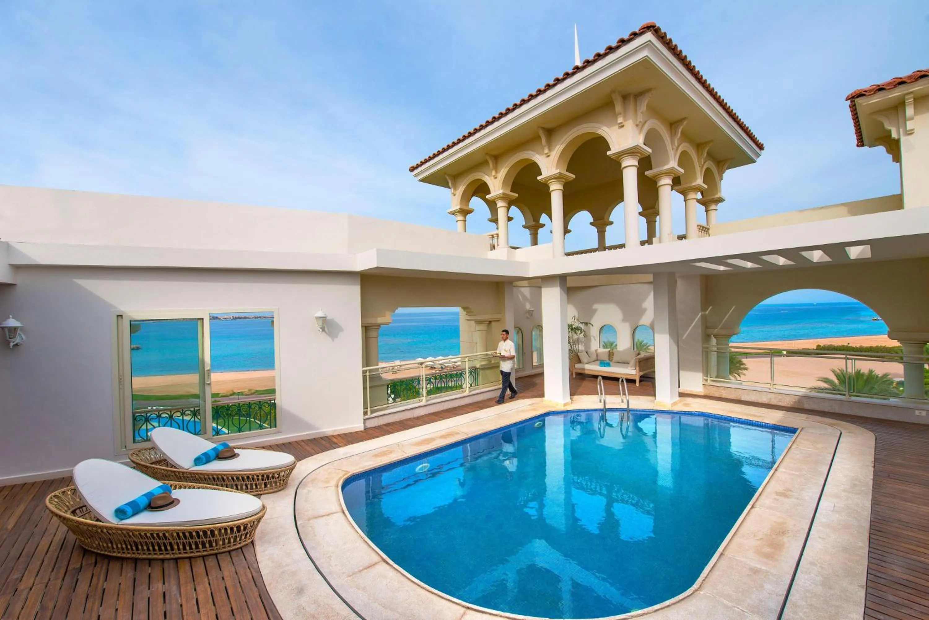 Grand Royal Sea View Suite with Private Pool in Baron Palace Sahl Hasheesh
