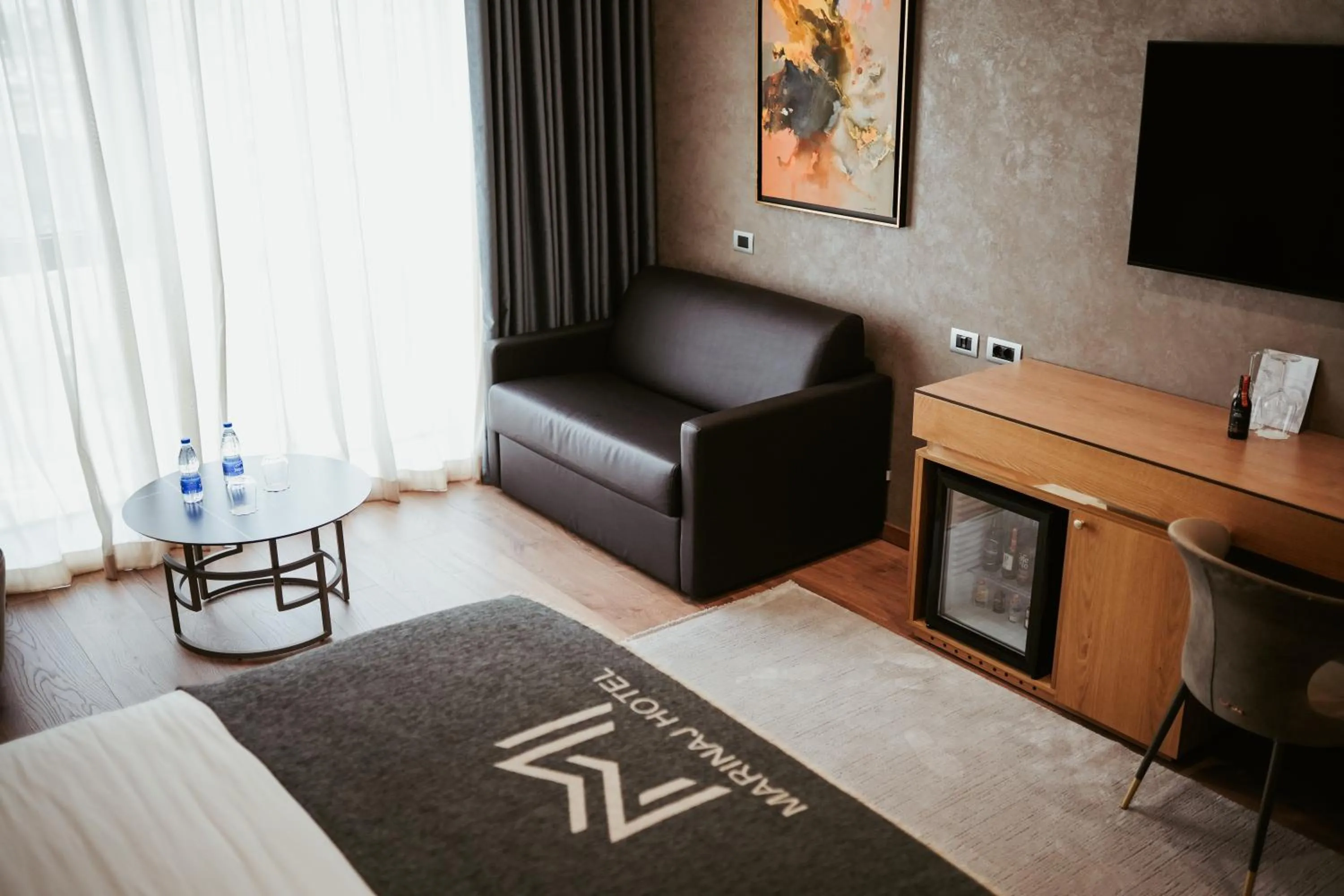 Deluxe Double Room with Sofa Bed in Marinaj Hotel & SPA