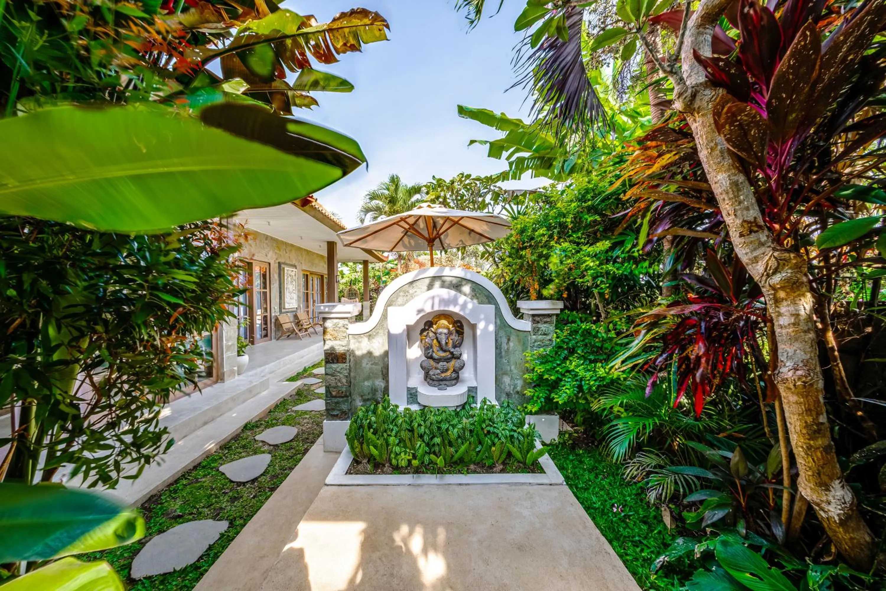 Two-Bedroom Villa with Private Pool - single occupancy in Nyaman Villas by EVDEkimi - Romantic escape among rice fields with Pool, Terrace - Long stay extras