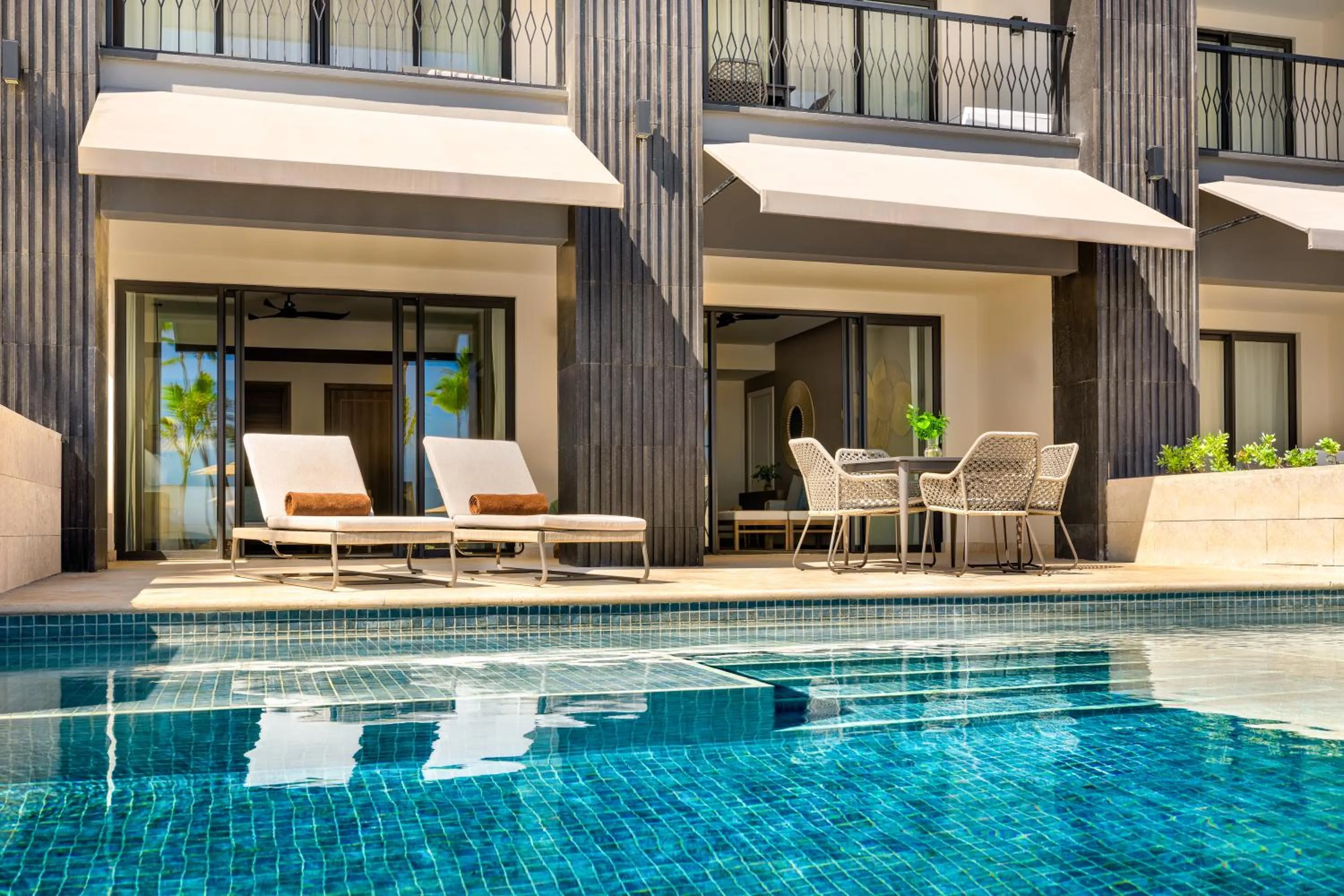 Preferred Club Master Suite Ocean Front  Swim Out King in Secrets Tides Punta Cana - All Inclusive