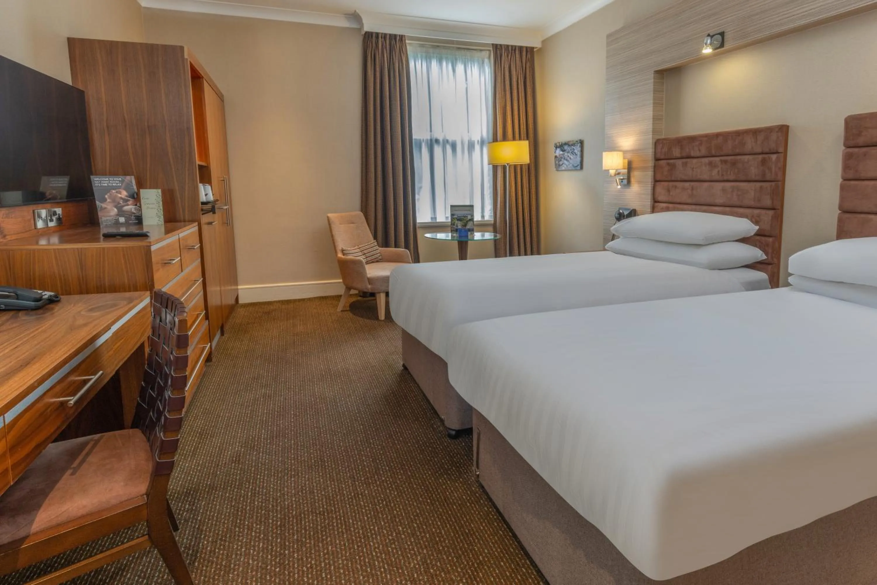 Classic Accessible Twin Room in Cheltenham Chase Hotel & Spa