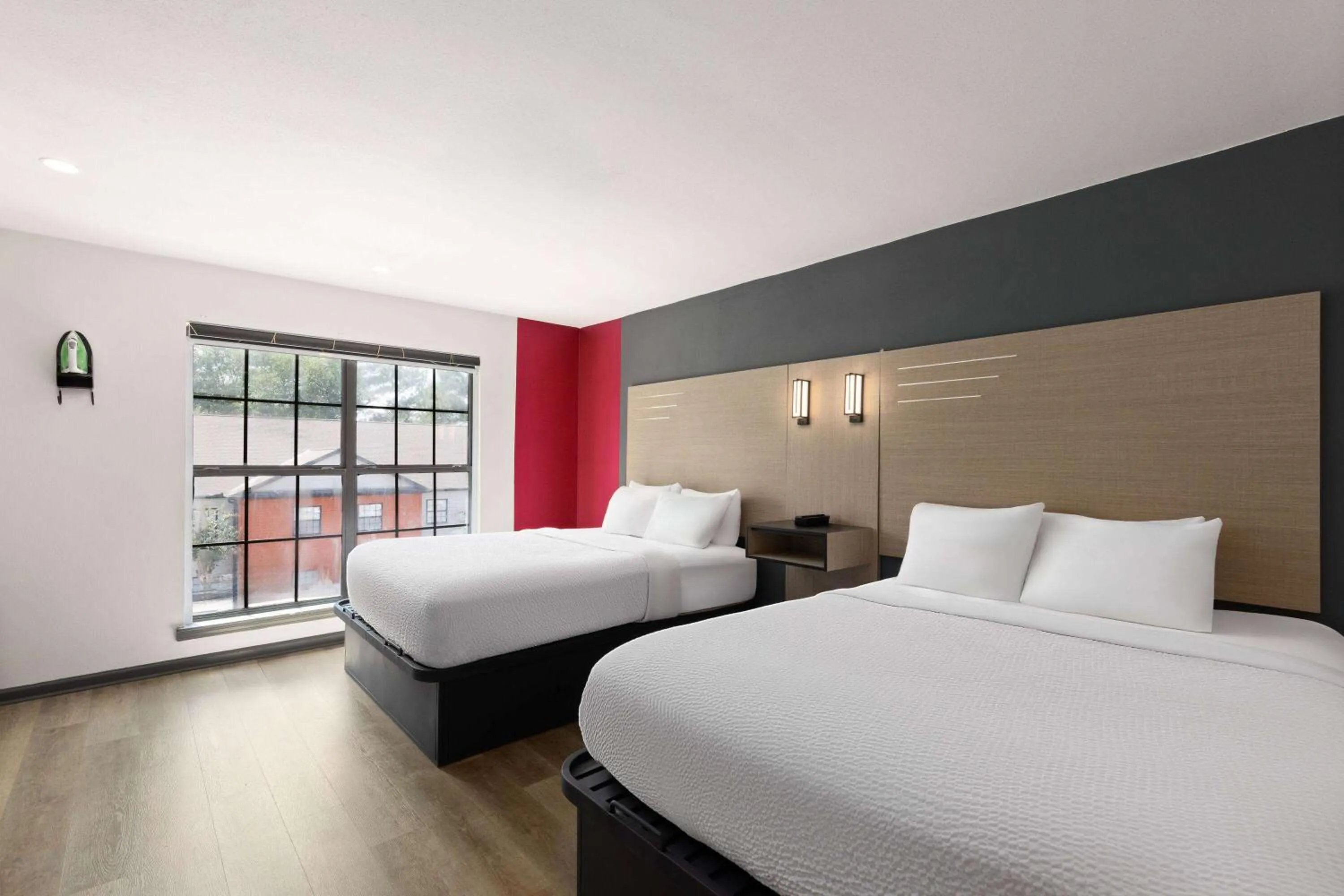 Suite with Two Queen Beds - Non-Smoking in Ramada by Wyndham Studio Suites Dothan