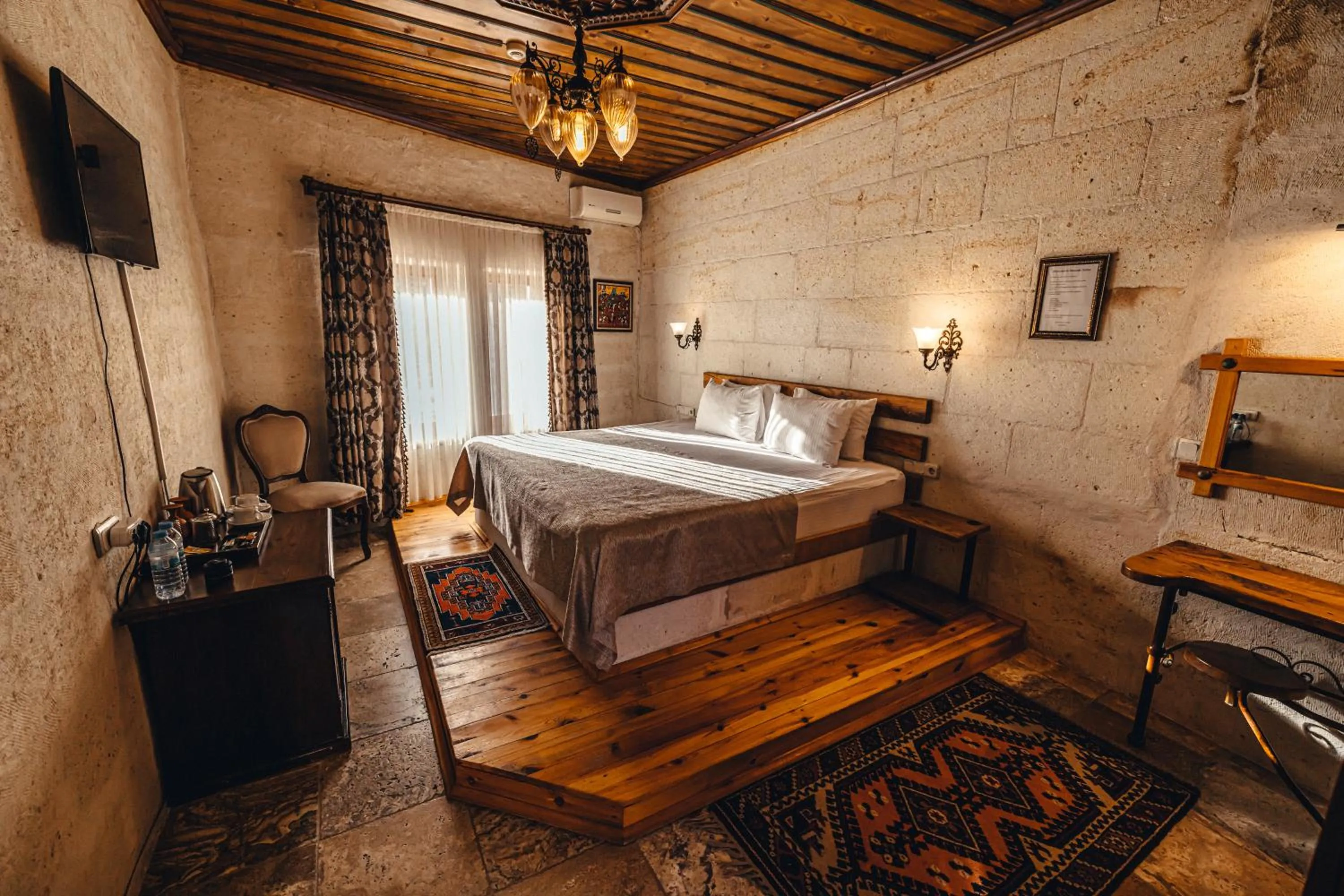 Deluxe Double Room with Bath in Hanzade Cappadocia