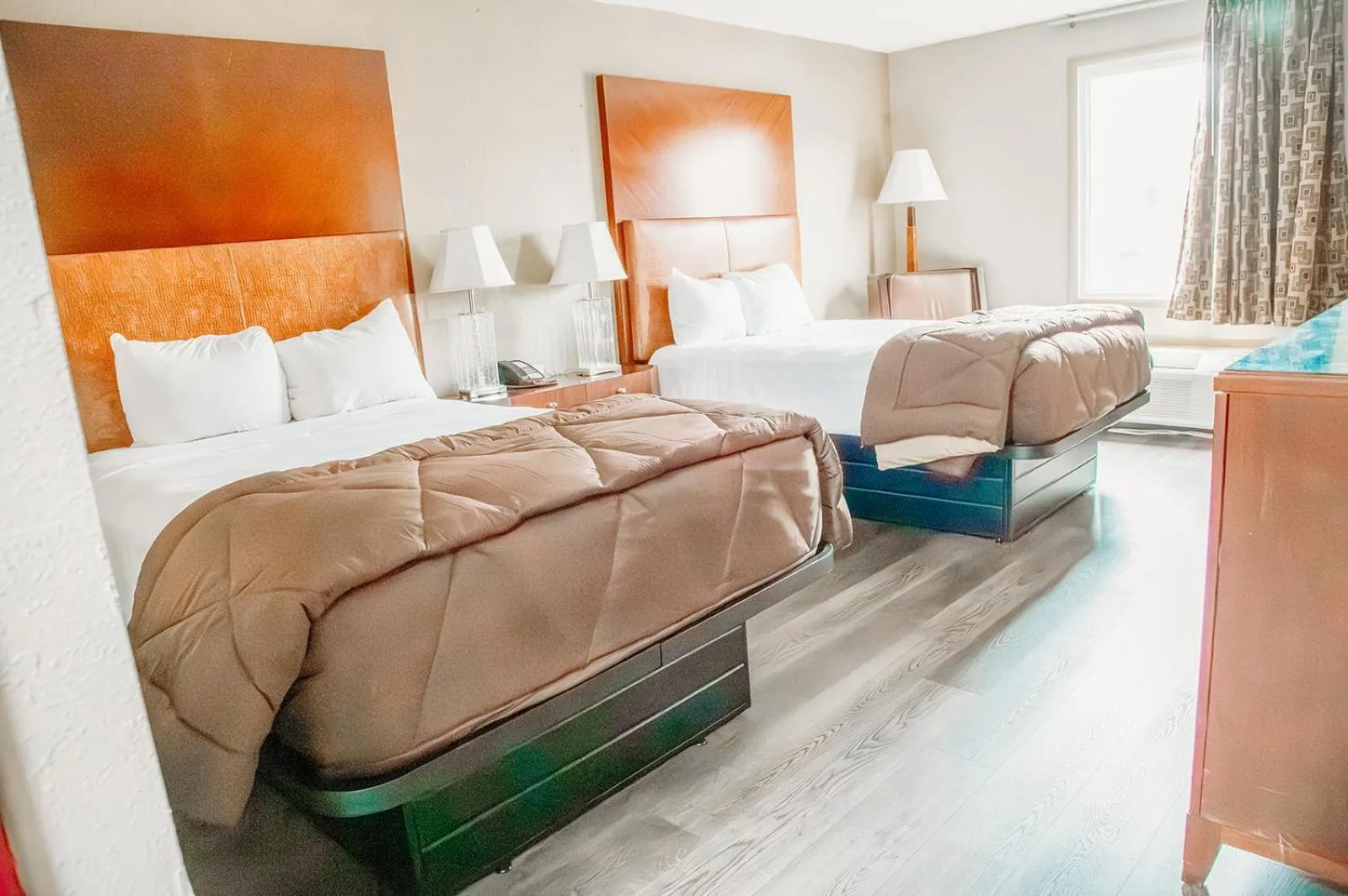 Double Room with Two Double Beds - Non-Smoking in Country Garden & Suites