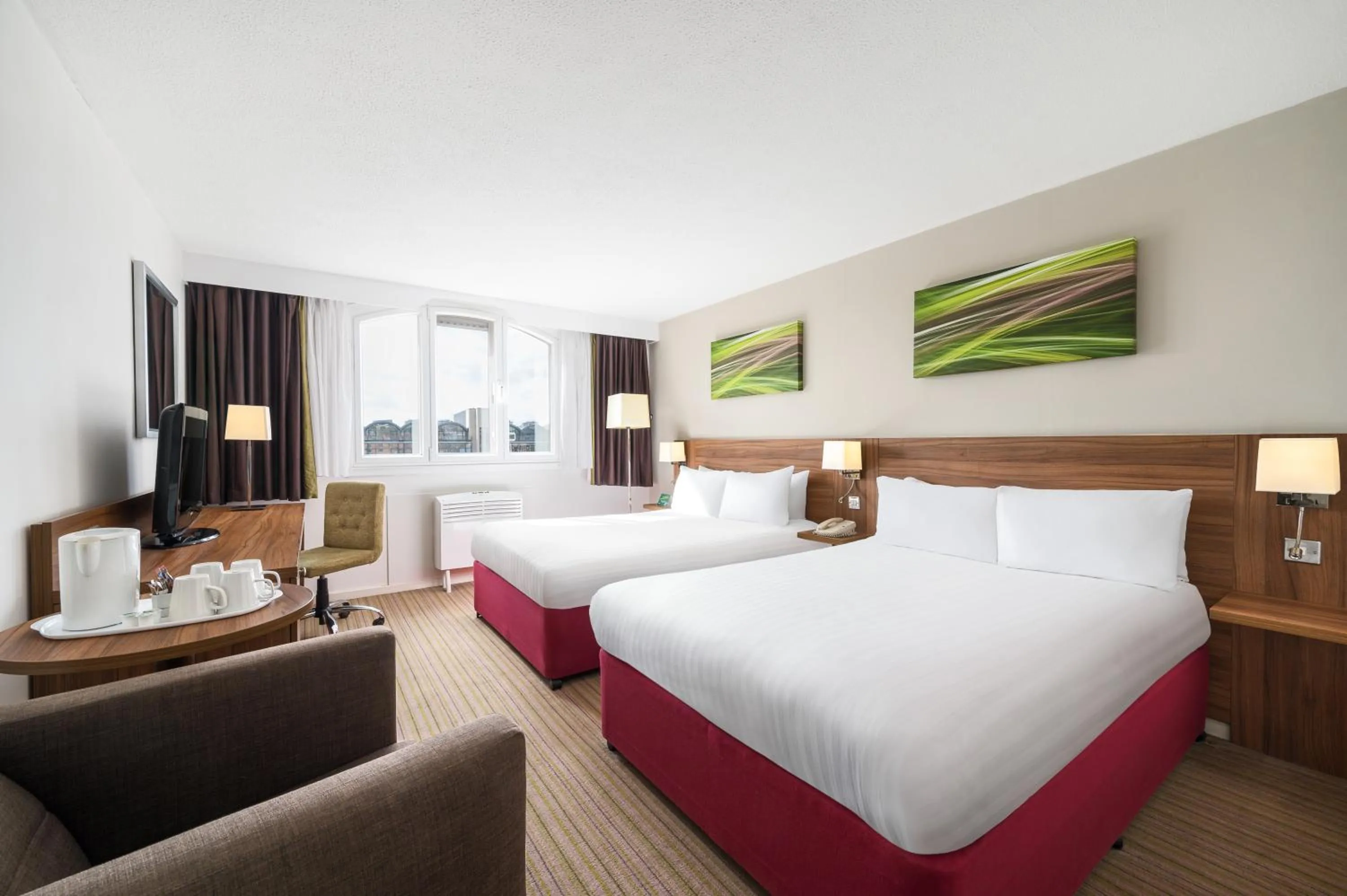 Standard Double Room with Two Double Beds in Holiday Inn Lincoln by IHG