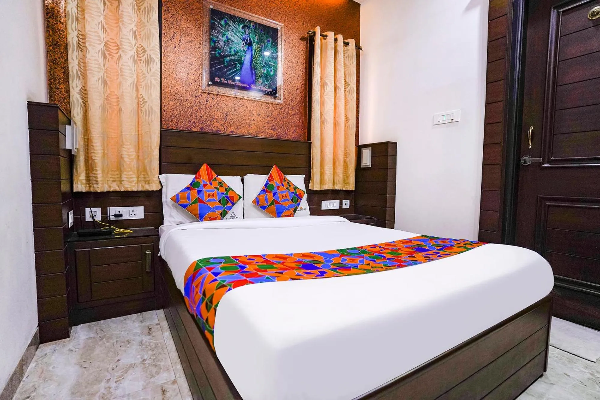 Deluxe Room - single occupancy in FabHotel Sai Residency - Nr Rela Hospital, Chromepet