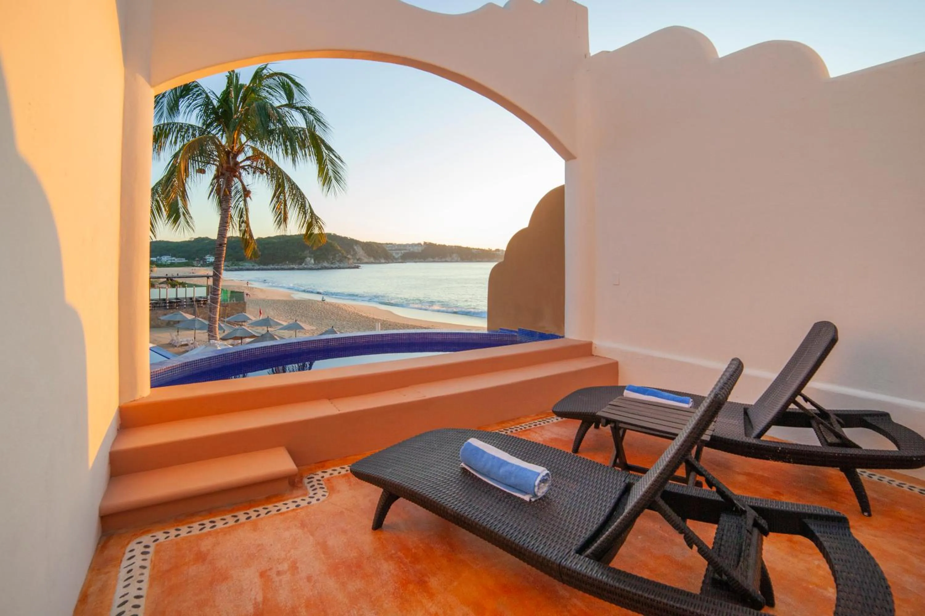 Deluxe Double Room with Private Pool in Quinta Bella Huatulco