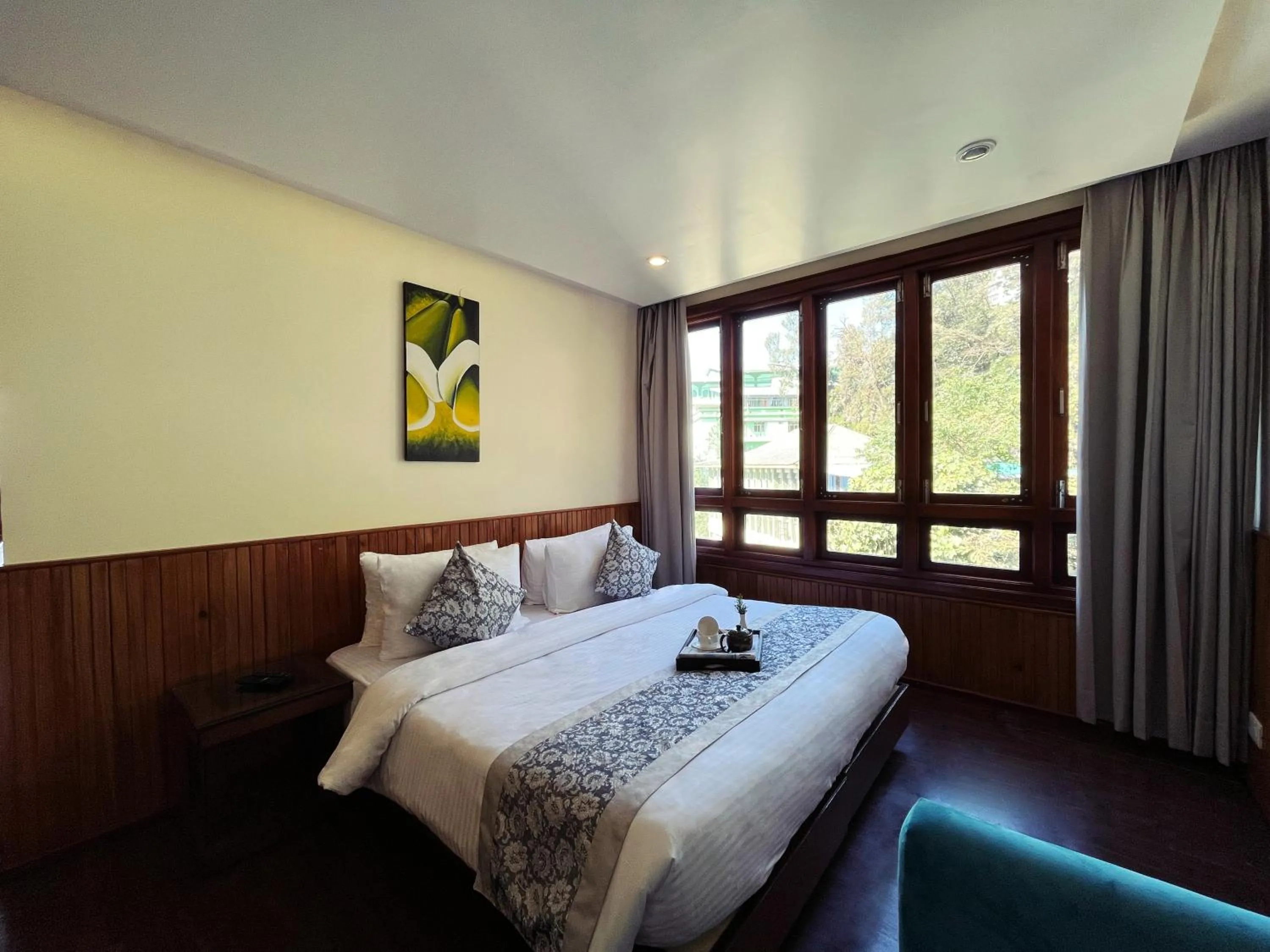 Double Room with Mountain View in Cilantro Unwind Delisso Abode,Gangtok