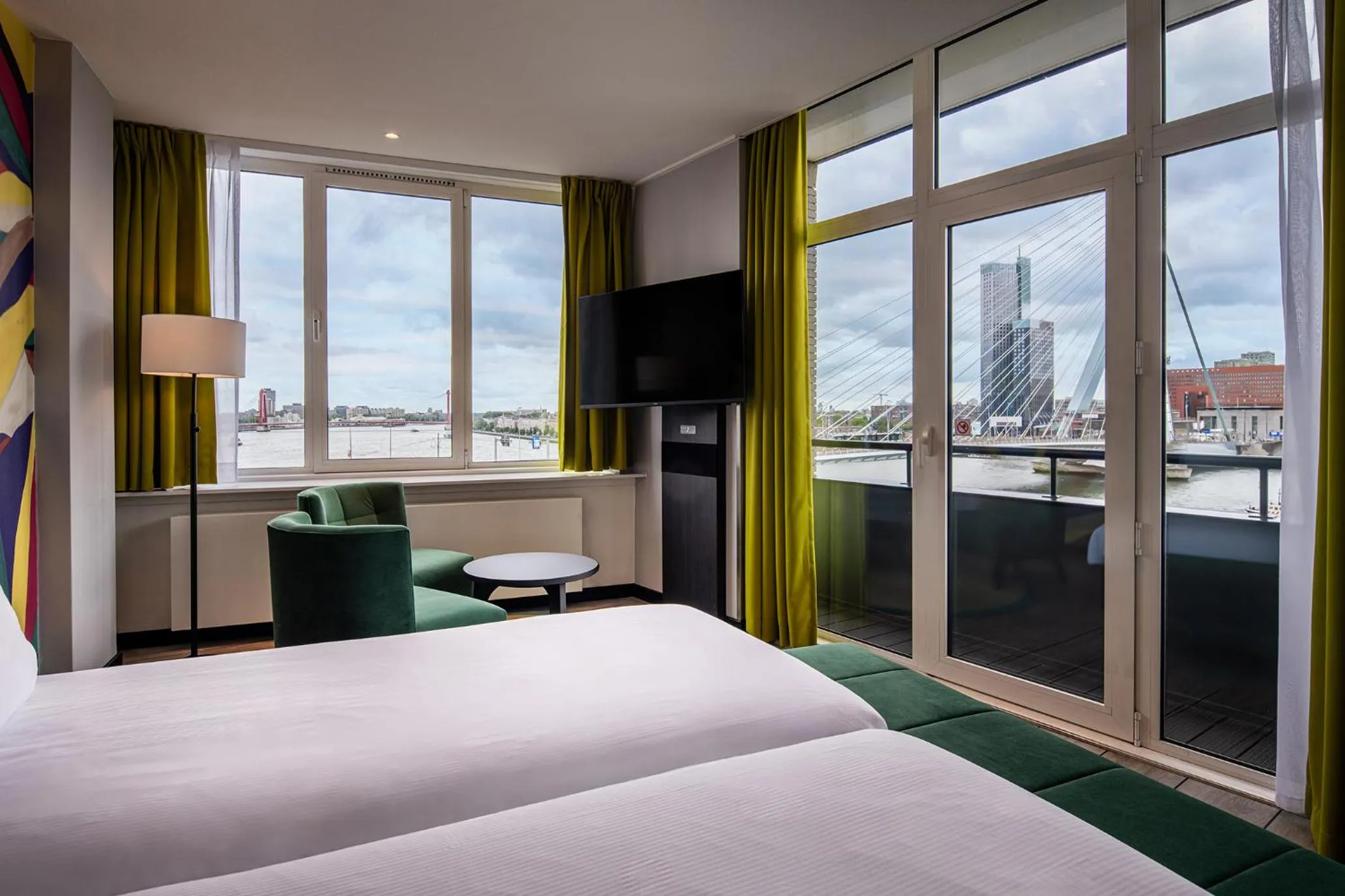  Superior Double or Twin Room with Balcony in Thon Hotel Rotterdam City Centre