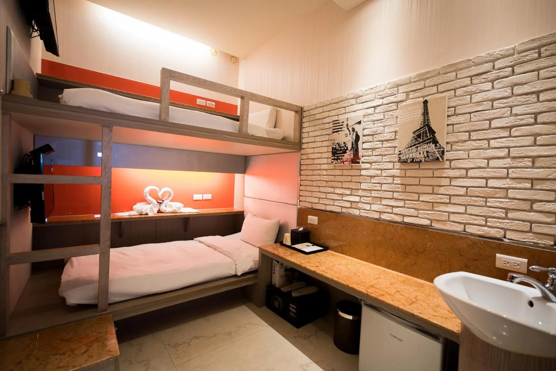 Twin Room with Shared Bathroom in Kenting 157 Boutique Hotel
