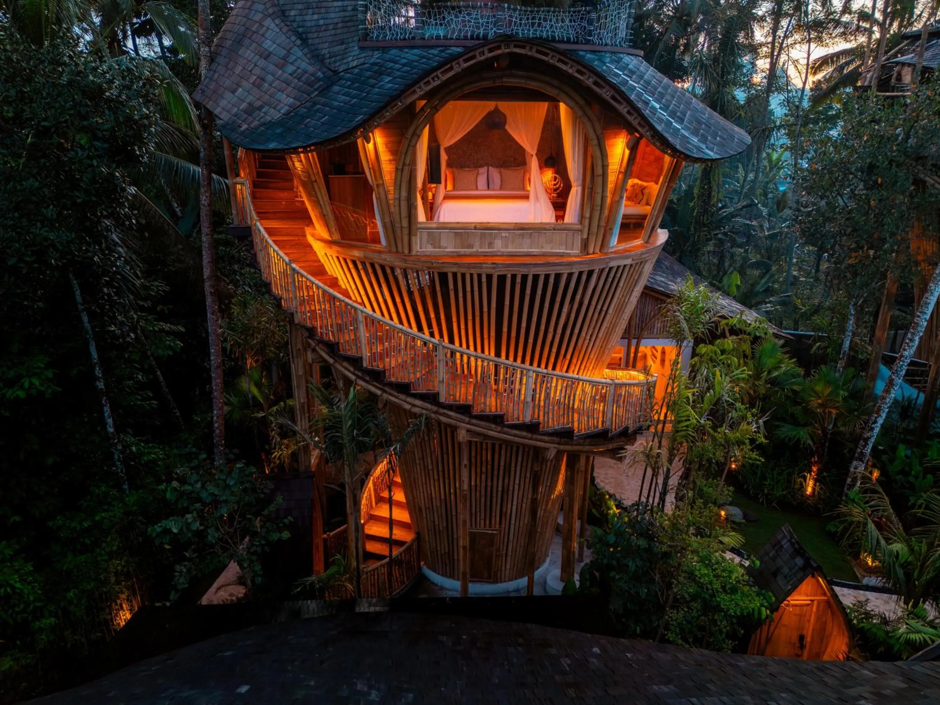 Deluxe Villa in Bambootel Sawah View