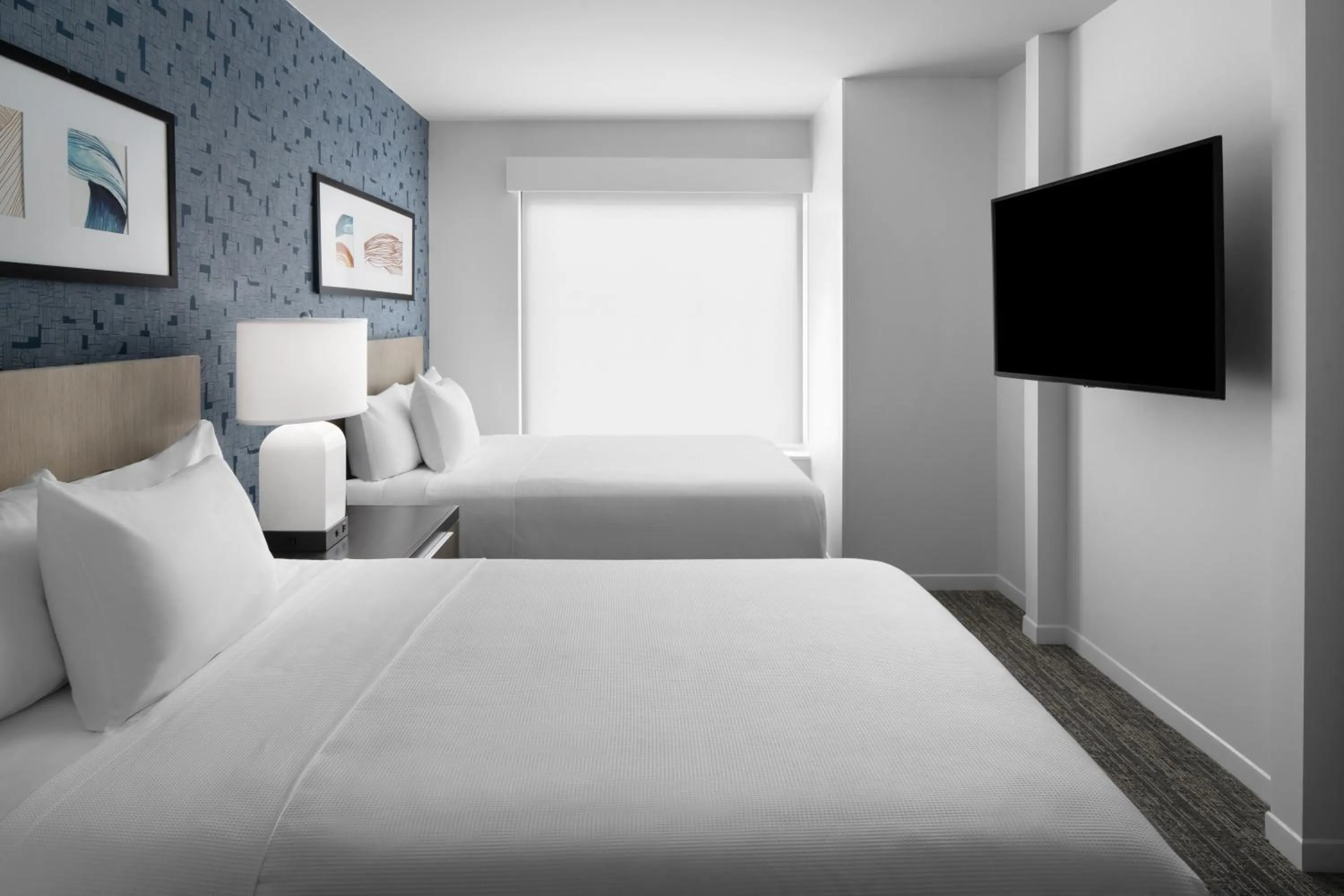 One Bedroom Kitchen Suite with Two Queen Beds and Sofa Bed in Hyatt House Lansing-University Area