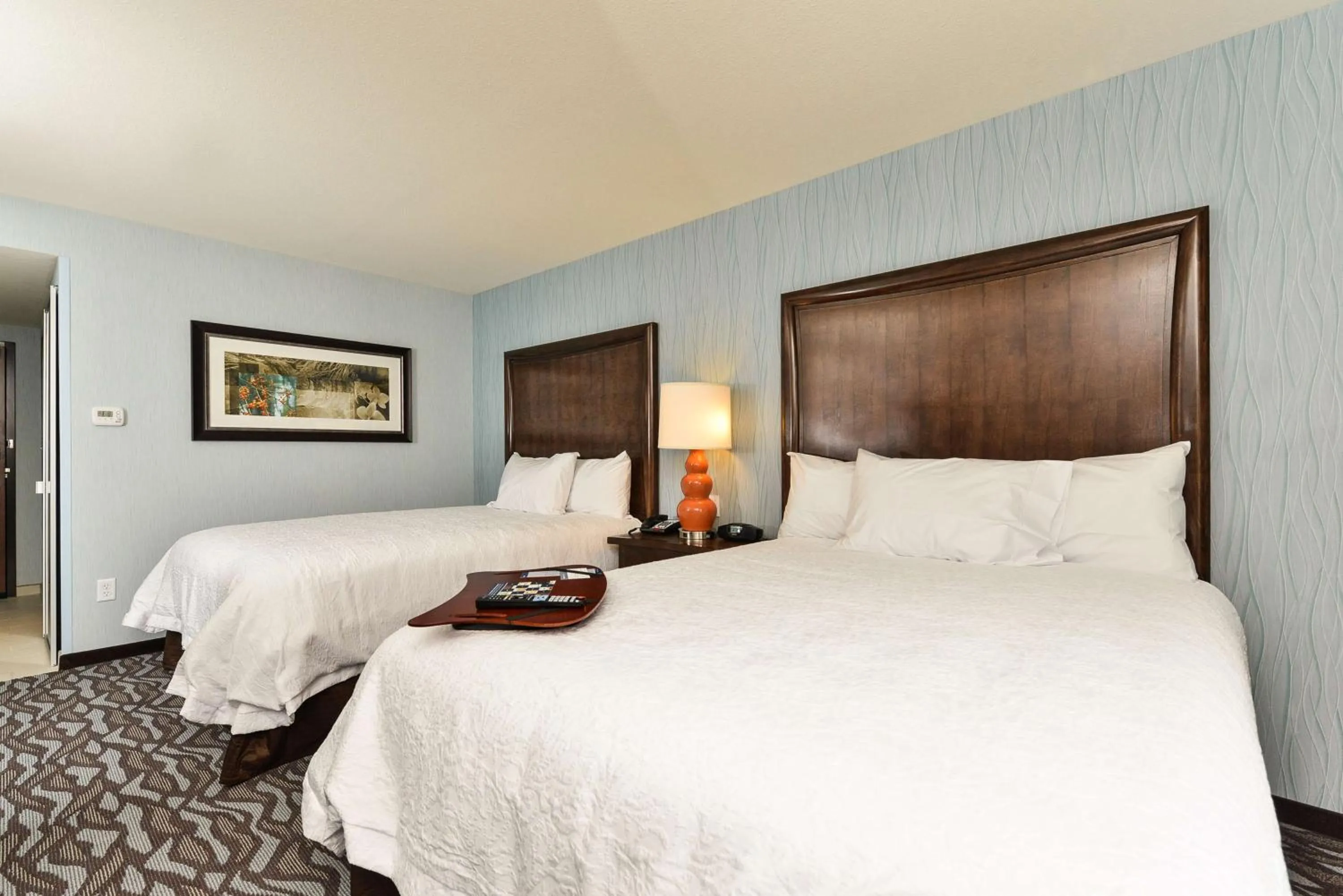 Queen Room with Two Queen Beds - Hearing Access/Non-Smoking in Hampton Inn Corning/Painted Post