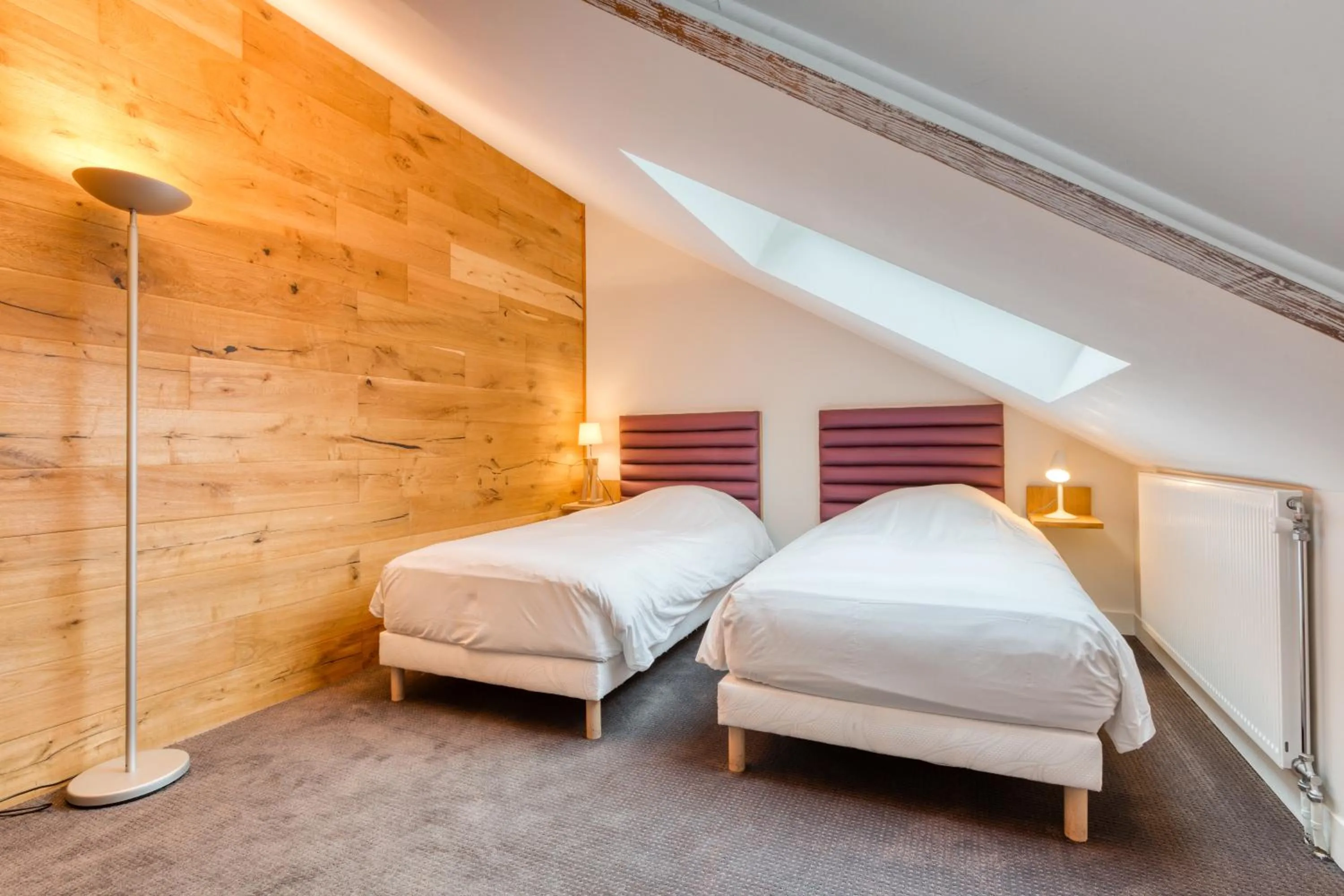 Twin Room with Garden View in Hôtel du Jeu de Paume