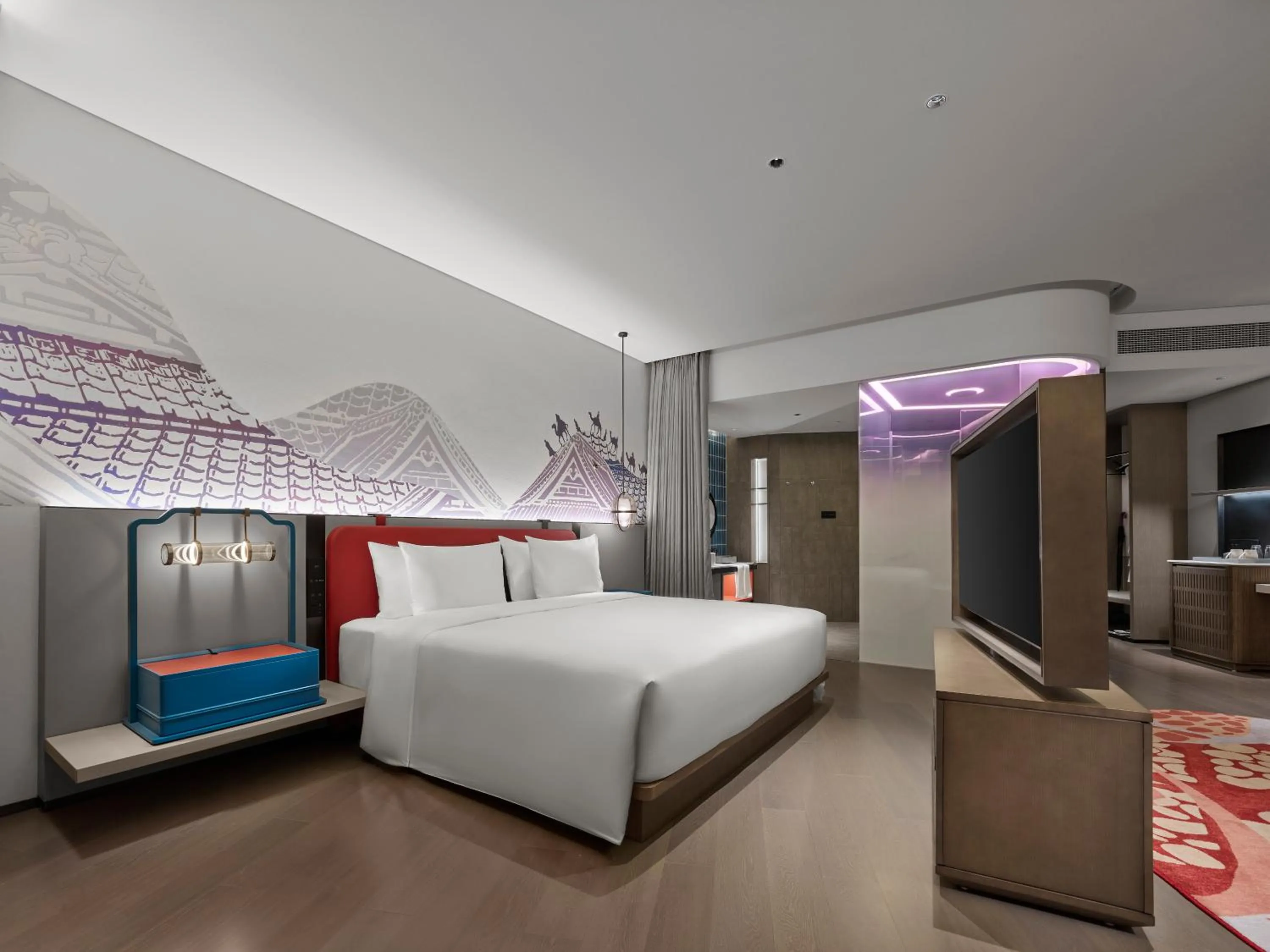 Superior Double Room with River View in Dhawa Xi'an Chanba