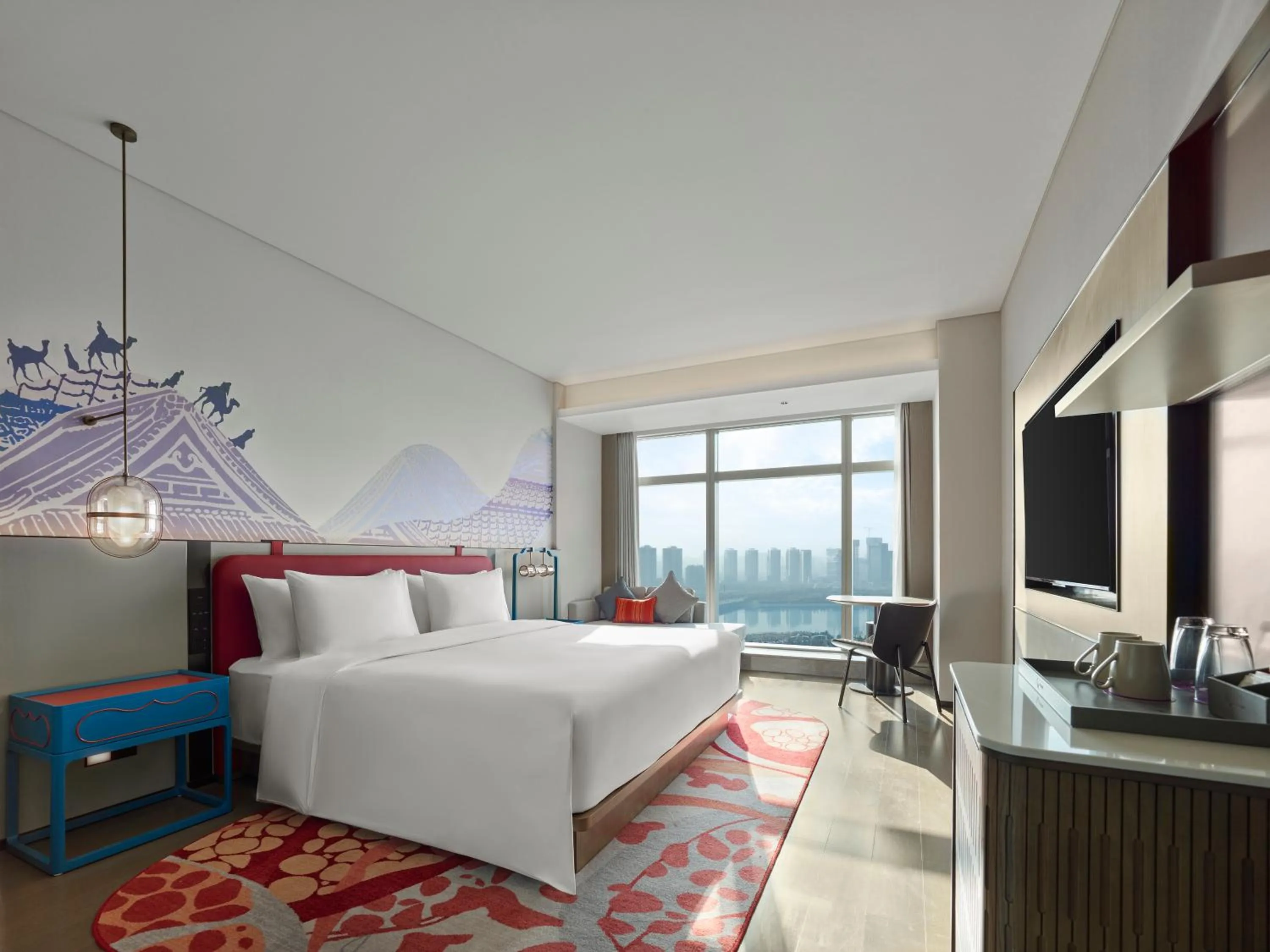 Double Room with River View in Dhawa Xi'an Chanba