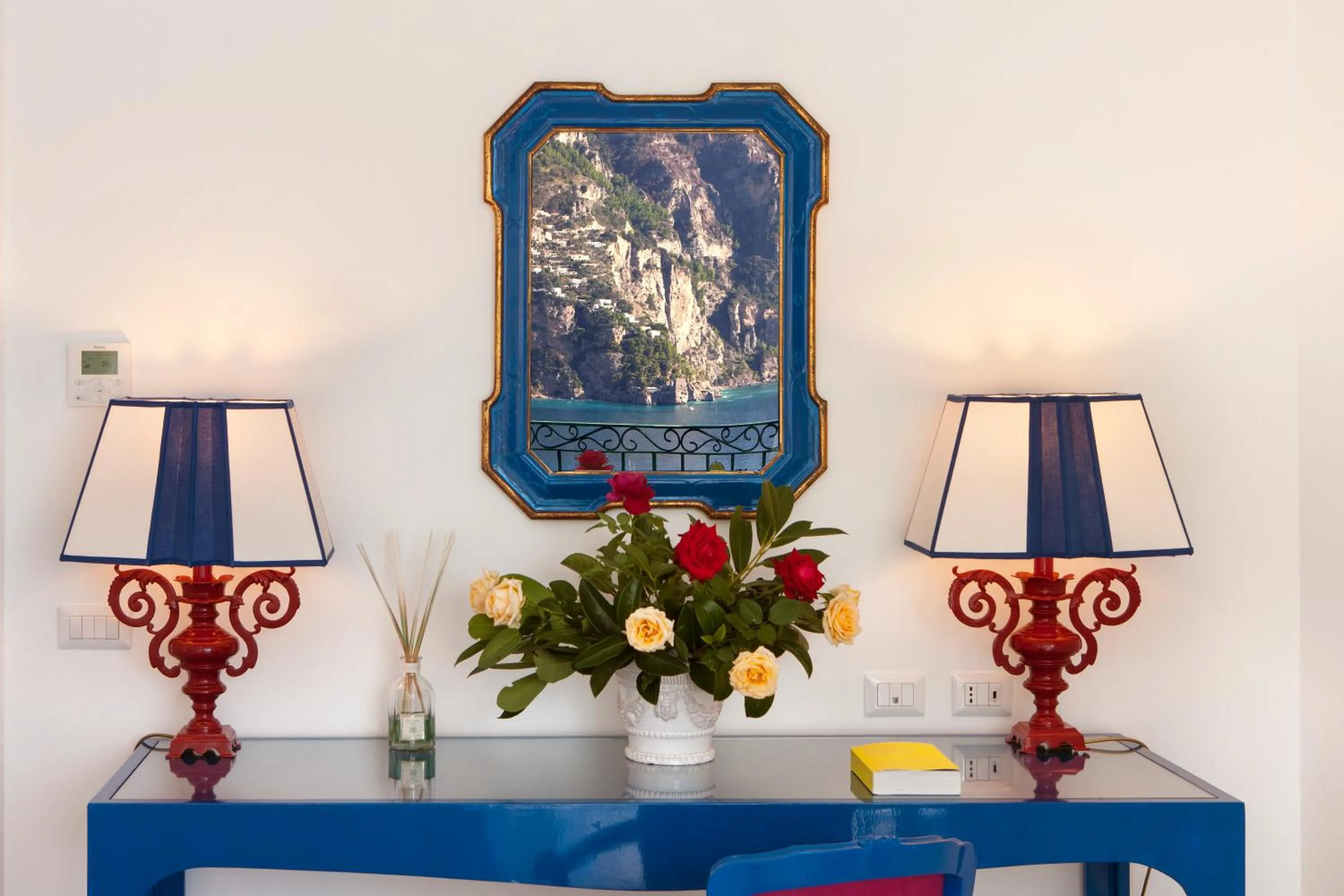 Premier Double or Twin Room with Terrace and  Sea View in Il San Pietro di Positano