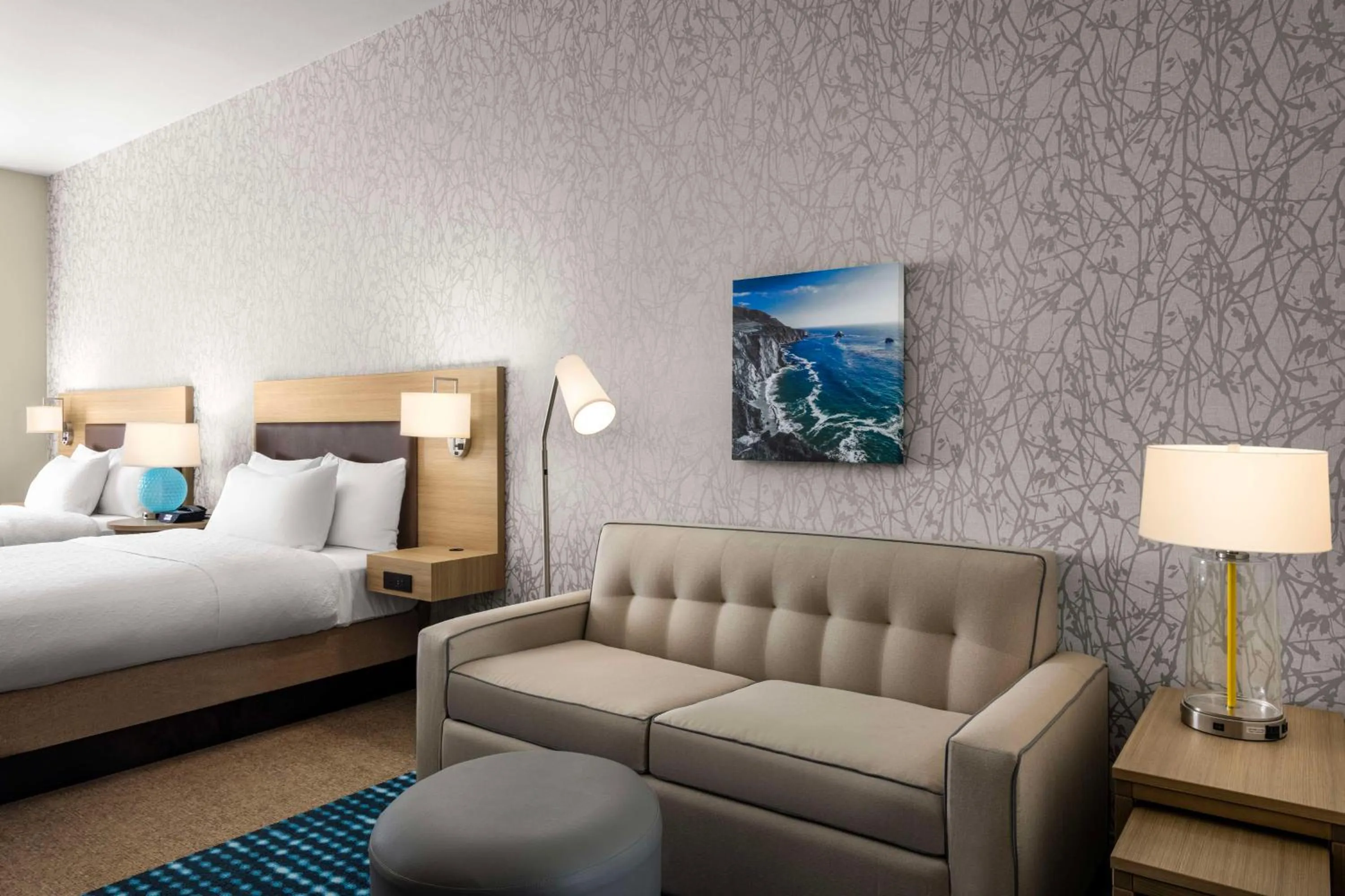 Studio Suite with Two Queen Beds in Home2 Suites By Hilton Marina