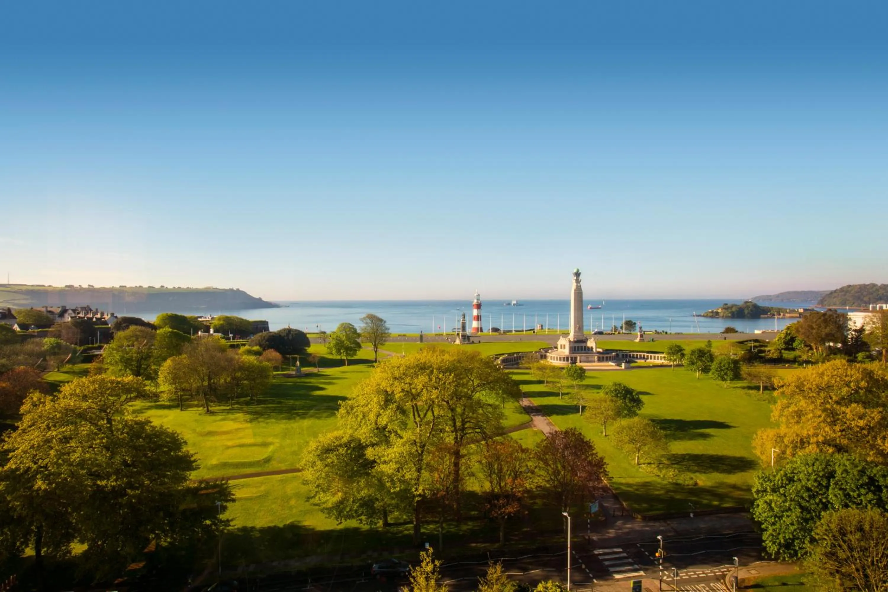 Premium King Room with Sea View and Lounge Access in Crowne Plaza Plymouth by IHG