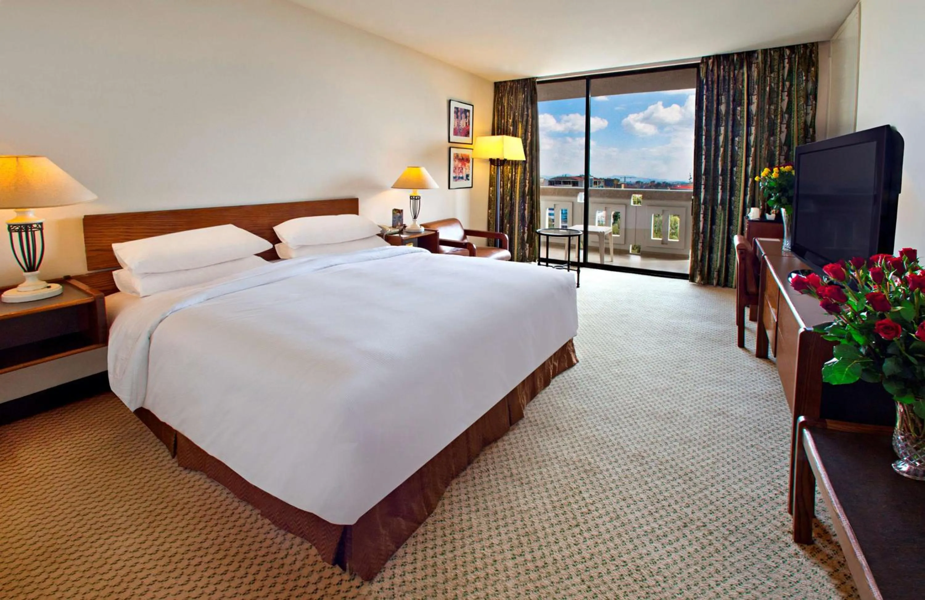 King Guest Room with Garden View in Hilton Addis Ababa