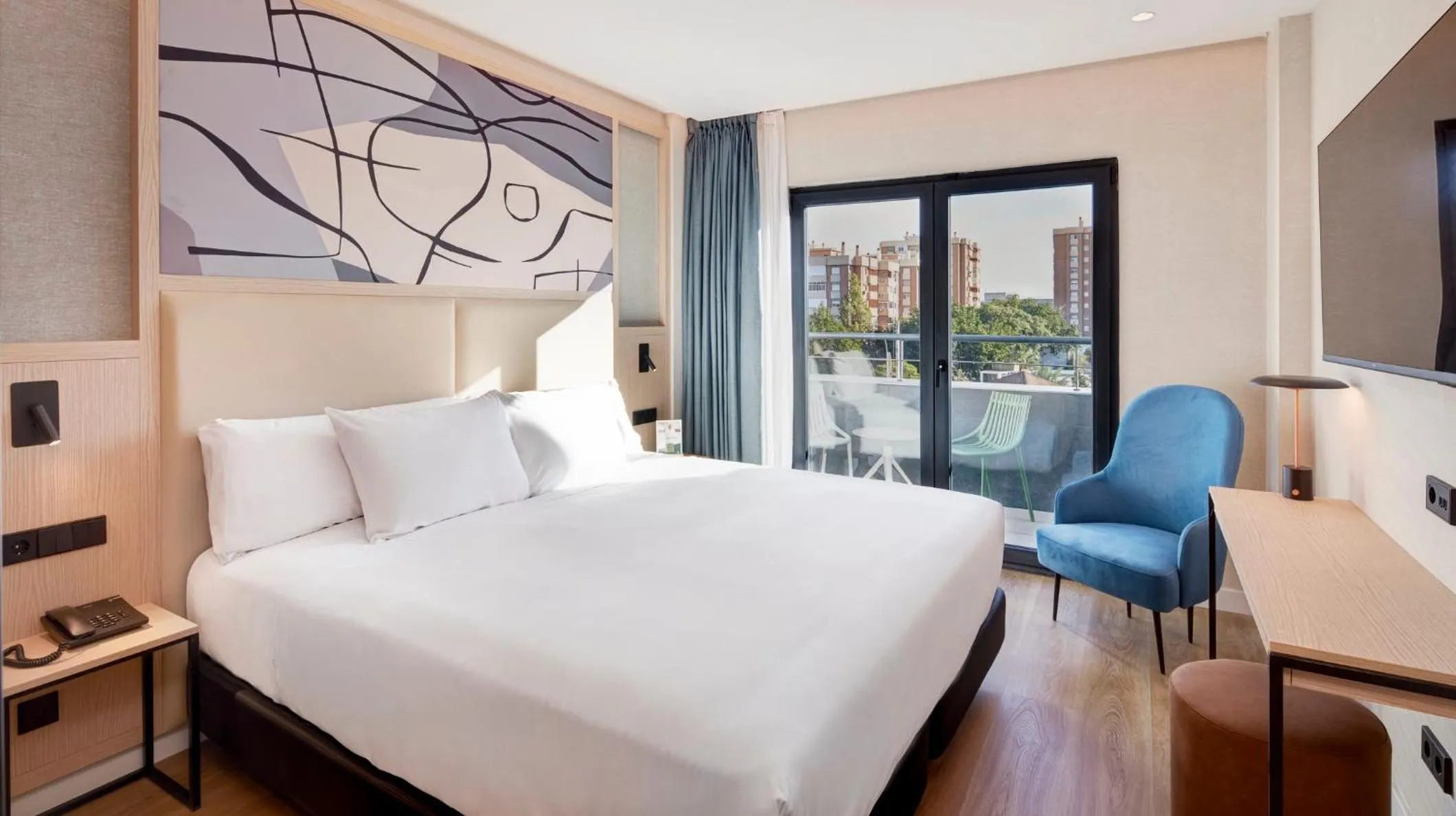 Standard Double Room - single occupancy in Sercotel Rosaleda Málaga