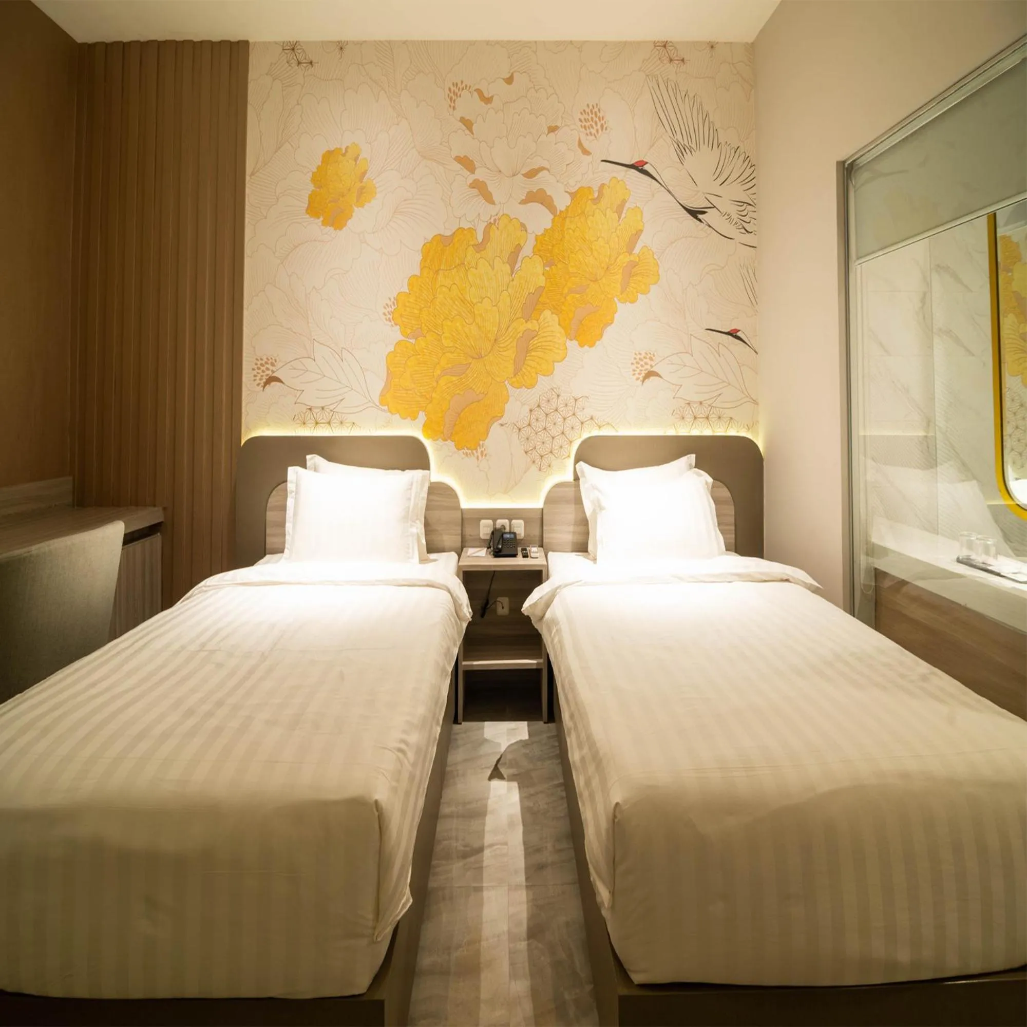 Deluxe Twin Room in Yulia Hotel Managed by HIG