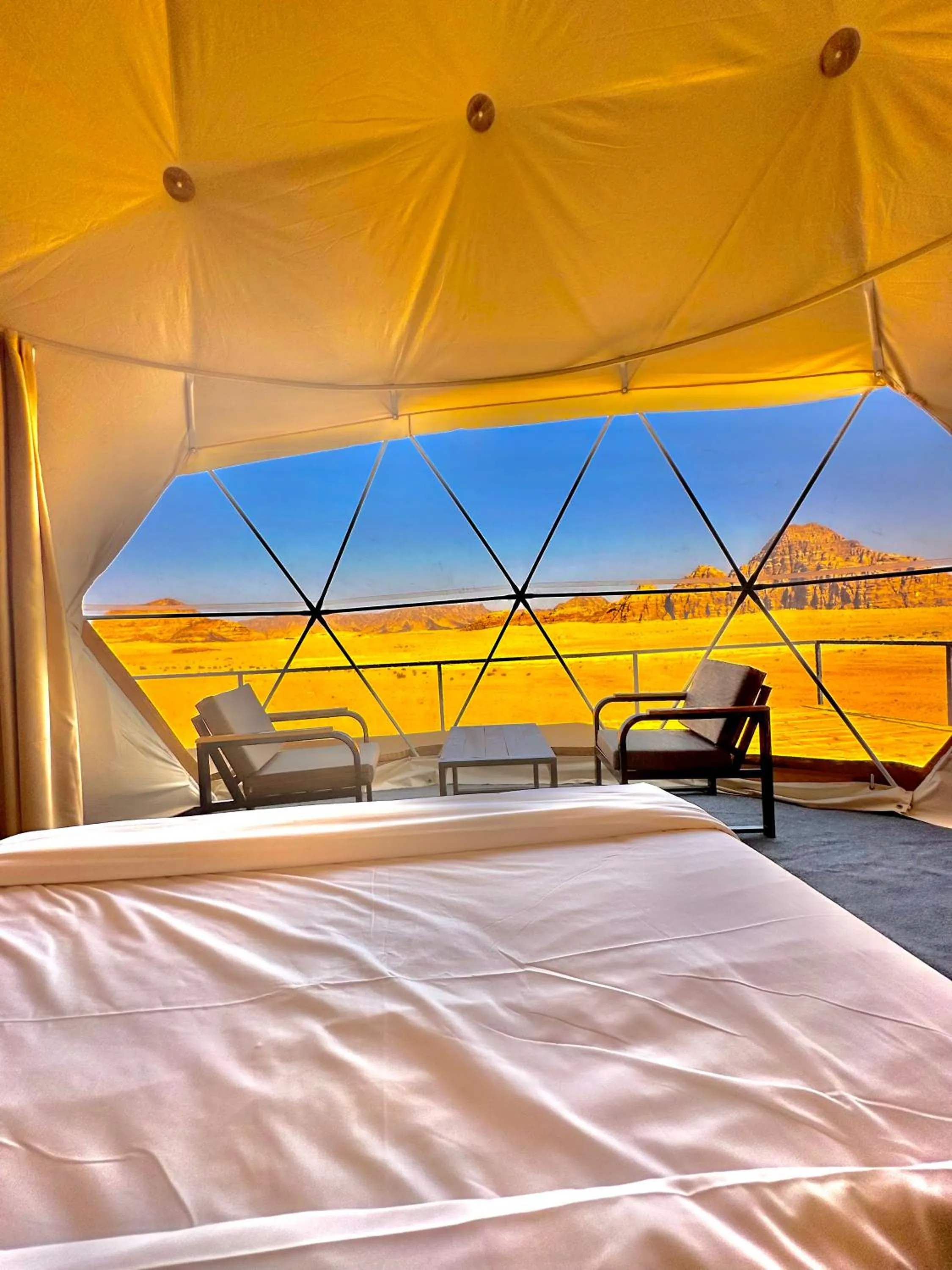 Bubble Tent - single occupancy in Mirage Camp Wadi Rum