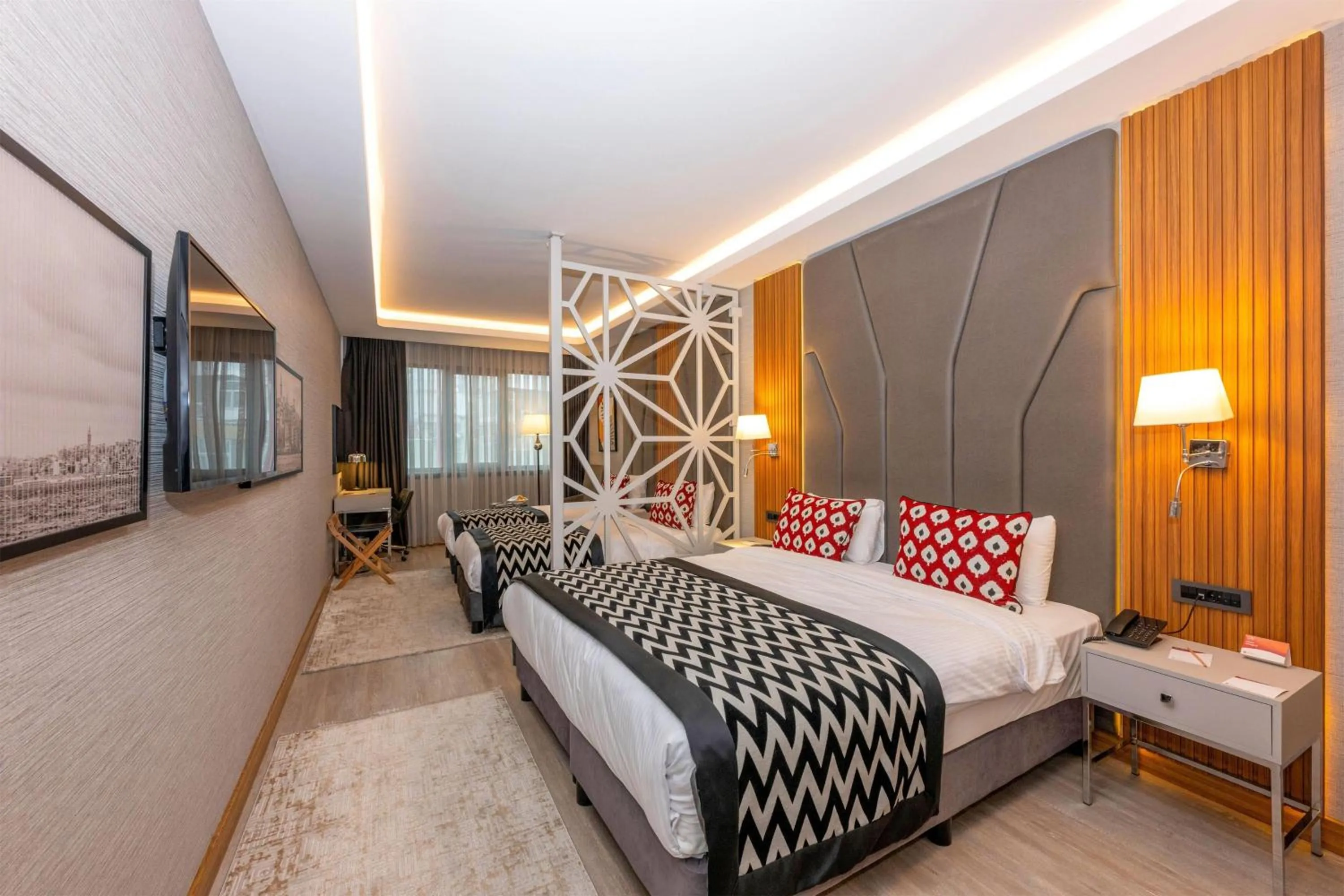 Deluxe Family Room in Ramada Encore by Wyndham Istanbul Sisli