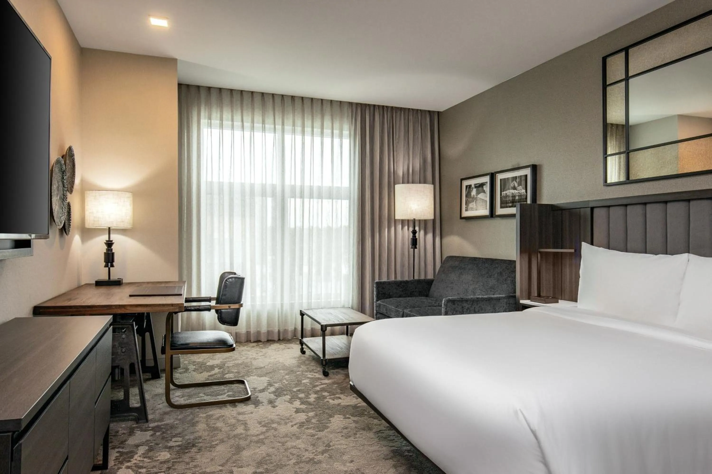 King Room with Sofa Bed - Hearing Accessible in The Artisan at Tuscan Village, Salem, NH, a Tribute Portfolio Hotel