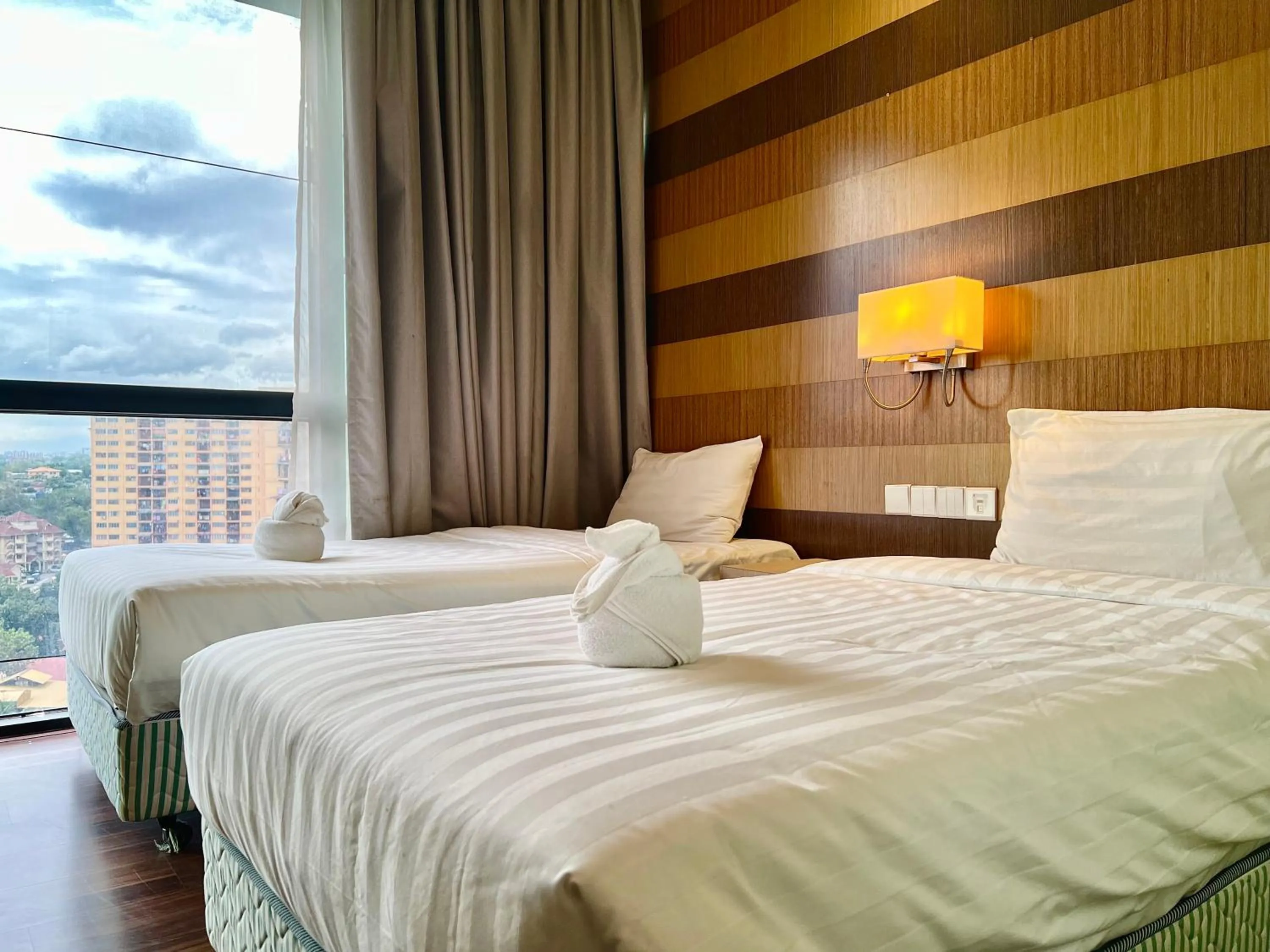 Deluxe Twin Room in Infini Suites@ D'Majestic Place Kuala Lumpur