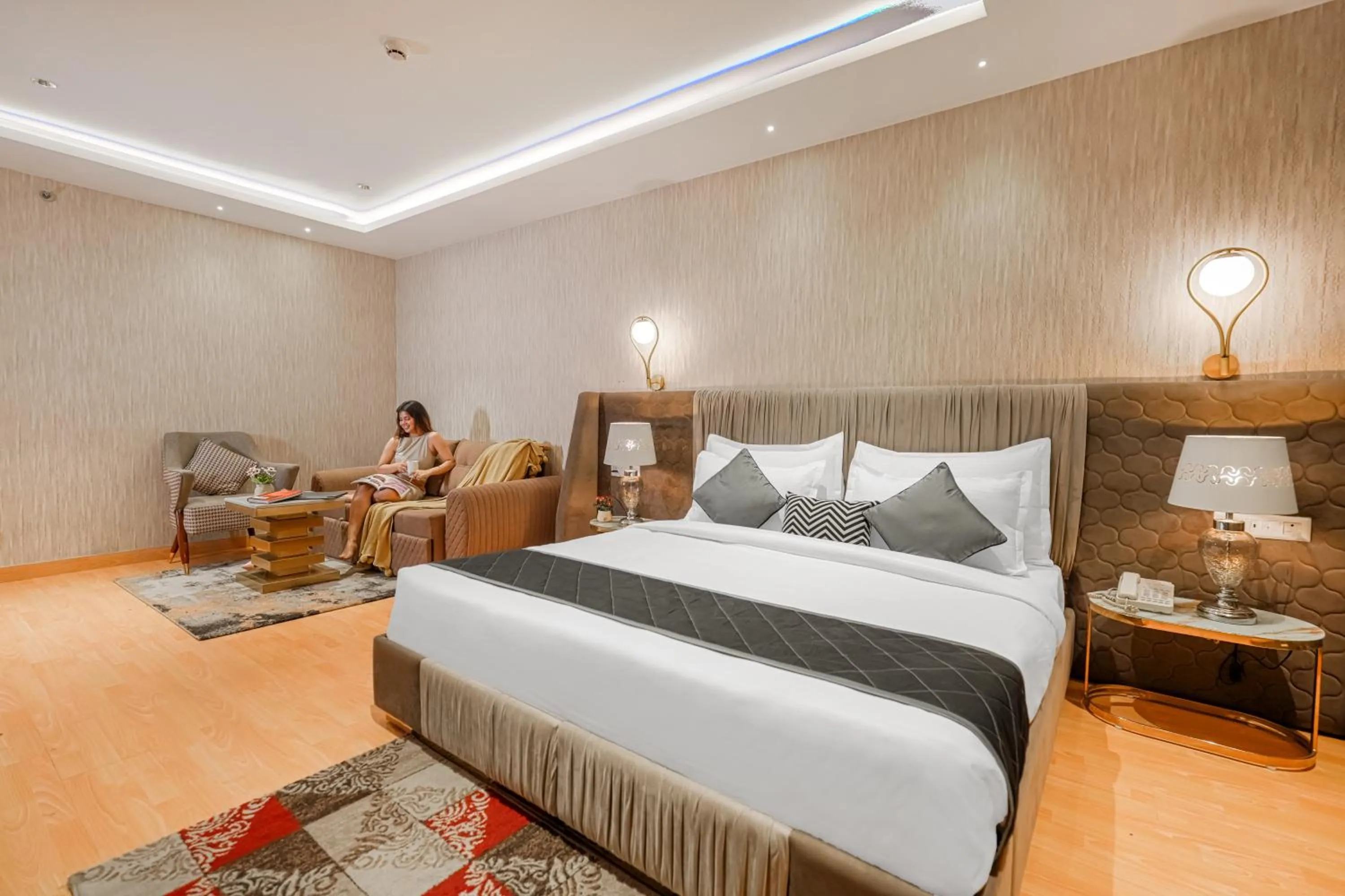 Suite in Quality Inn Elite Levelup Boutique