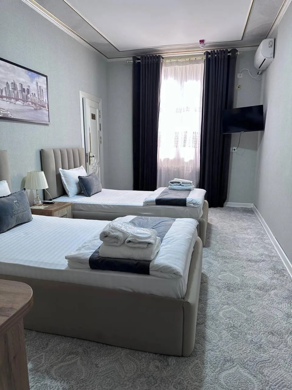 Twin Room with Private Bathroom - single occupancy in Afsona Hotel