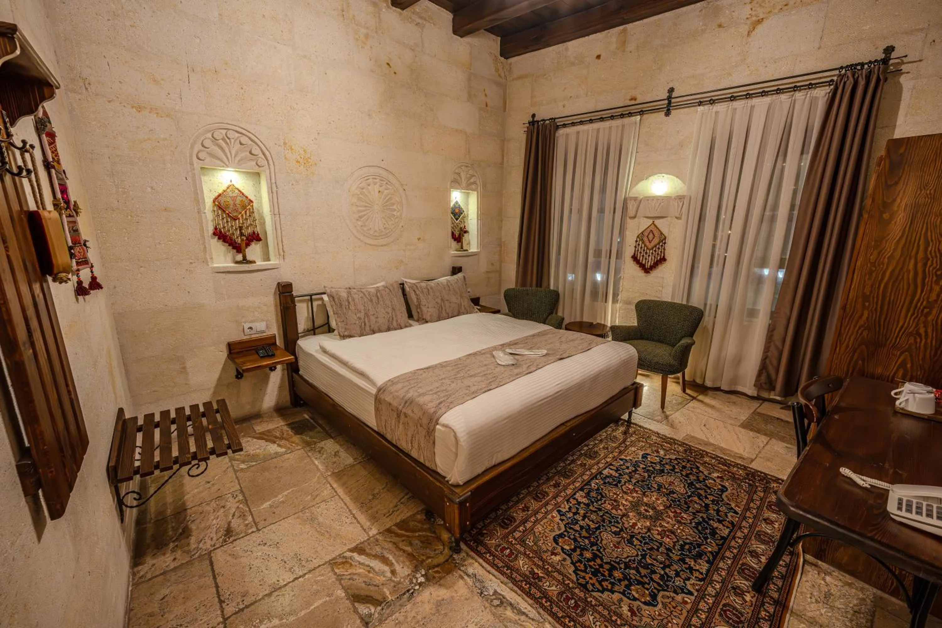 Comfort Double Room with City View 107 in Osmanbey Cave House