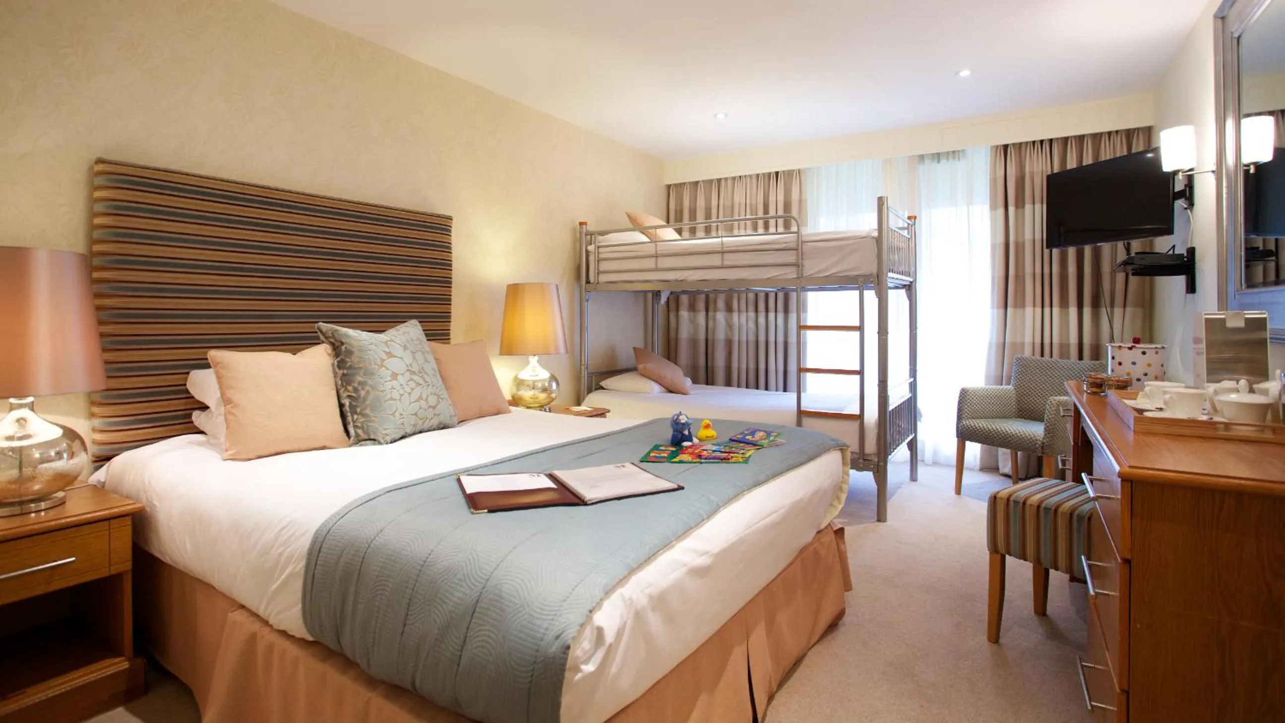 Deluxe Family Room - single occupancy in Marwell Hotel Winchester South
