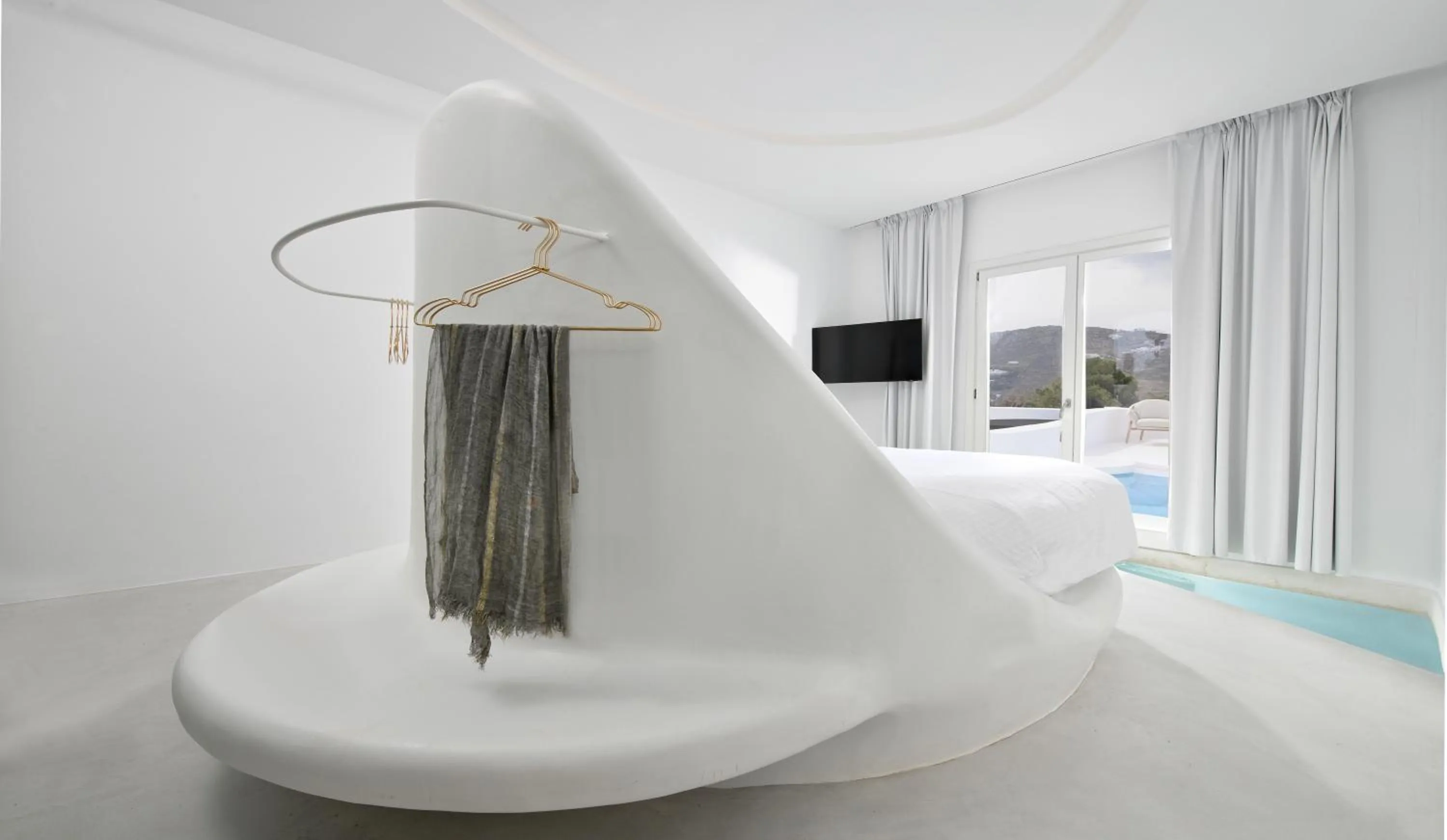 Topaz Riviera Water Suite with Private Pool in Million Stars Mykonos