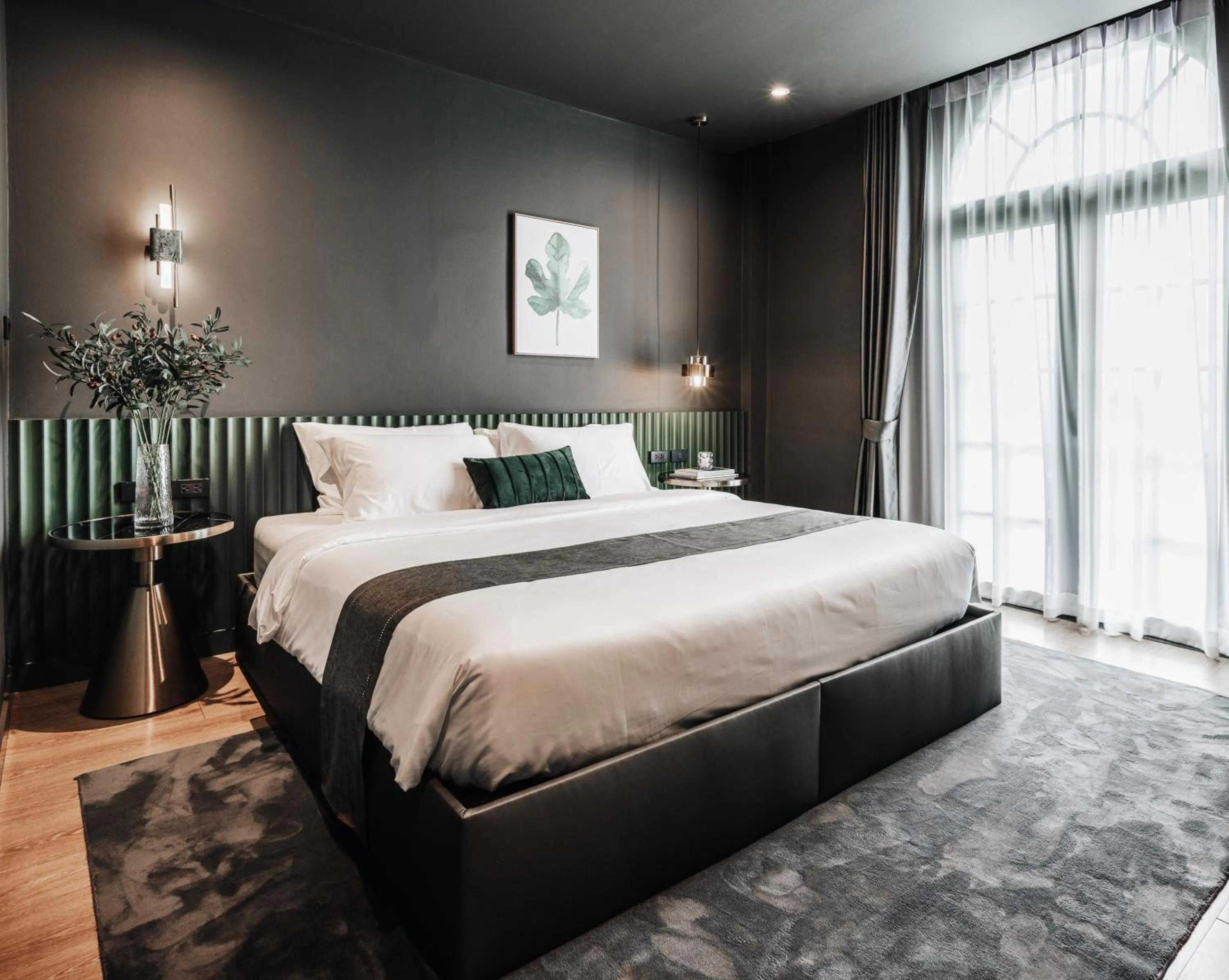 Deluxe King Room in Cher Hostel Bangkok