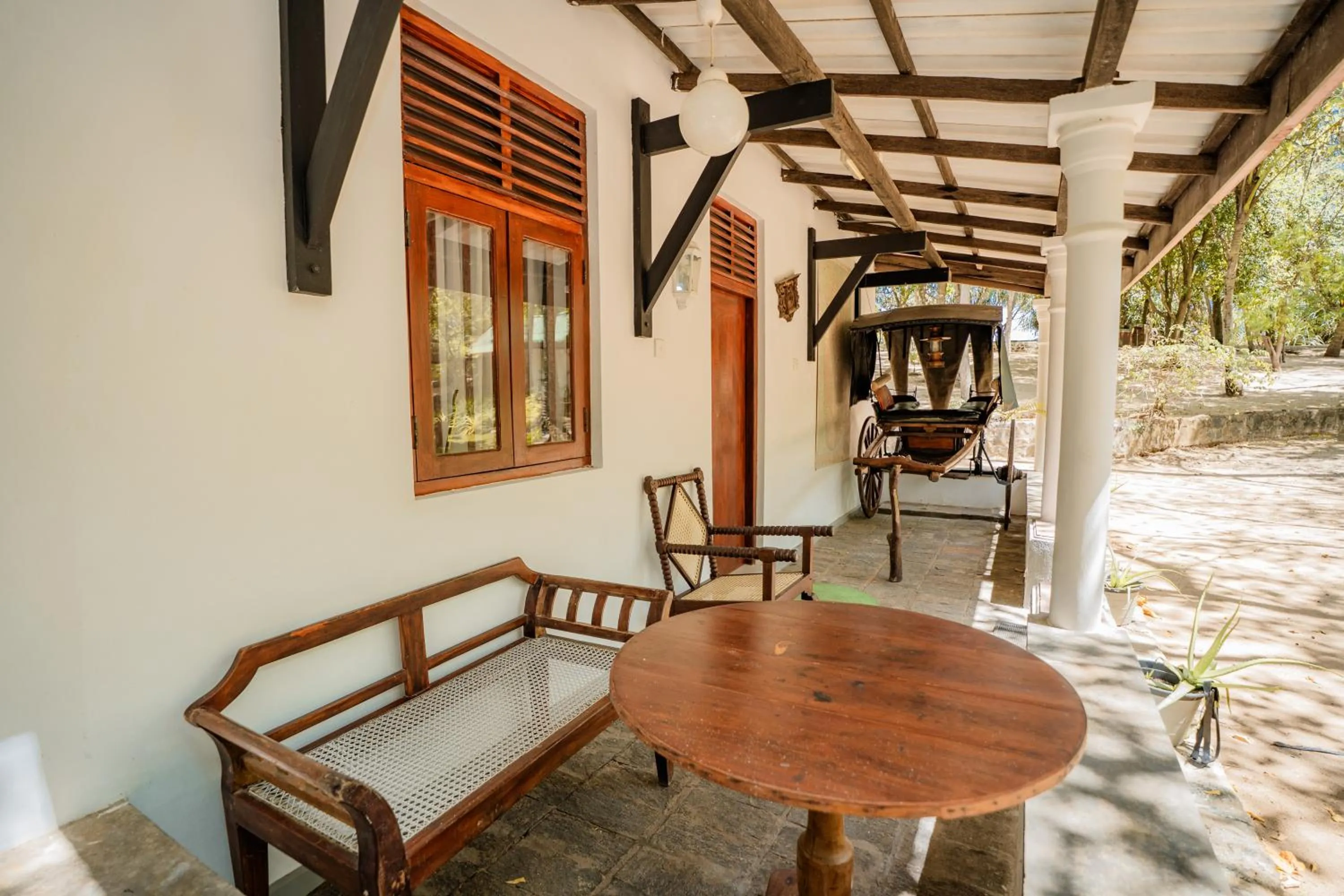 Double or Twin Room with Garden View in The Waves Beach Chalets