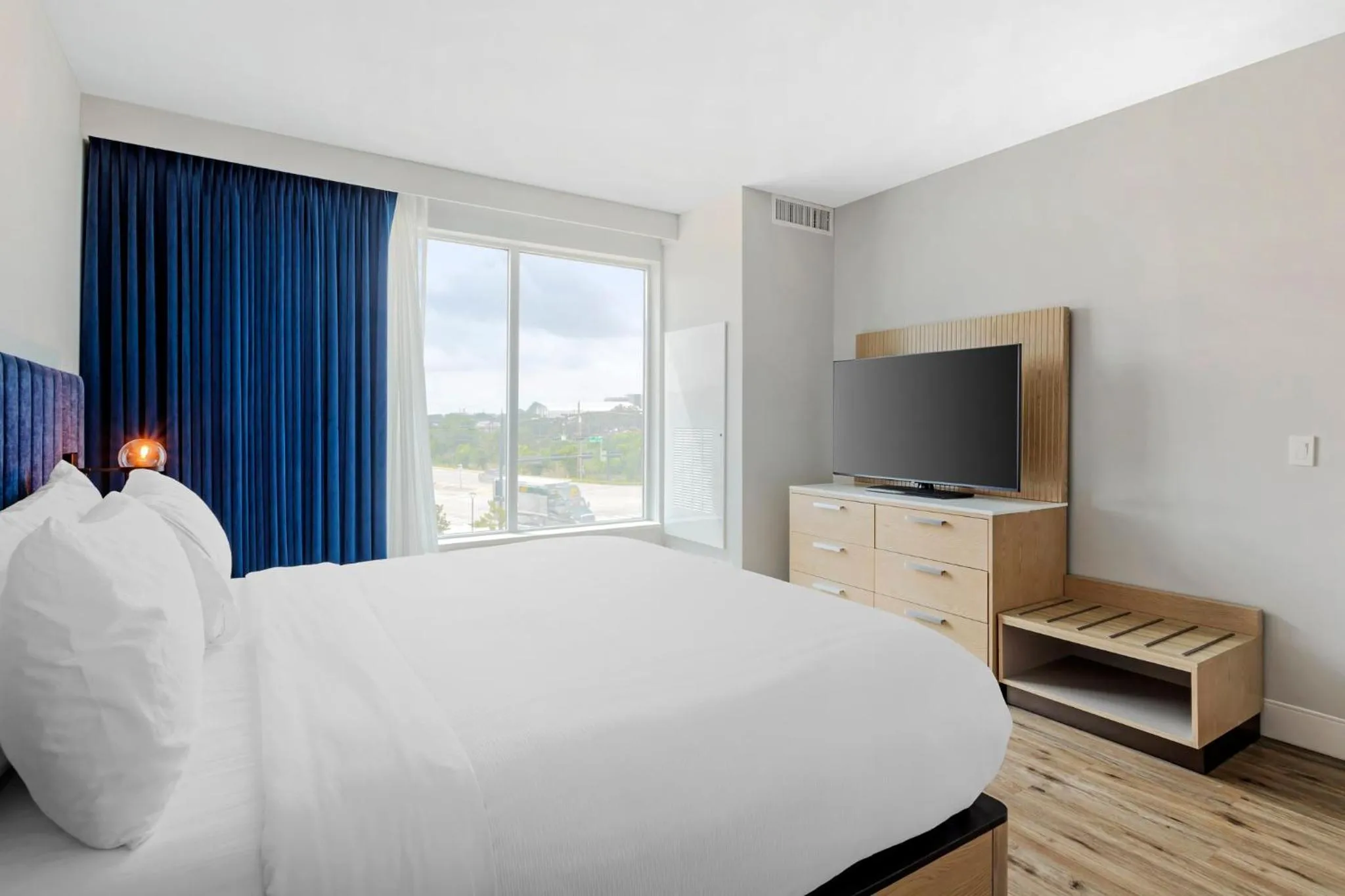 Double Room with Two Double Beds - Hearing Mobility Access with Tub - Non-Smoking in EVEN Hotel Waco - University Area by IHG