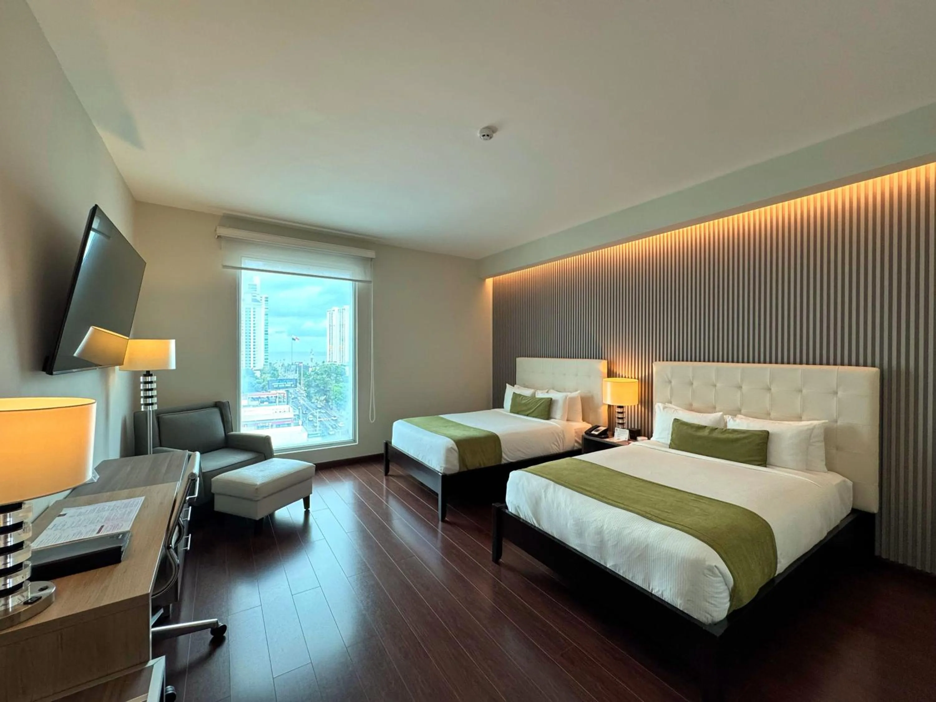 Double Room with Two Double Beds - Non-Smoking in Ramada Plaza by Wyndham Panama Punta Pacifica