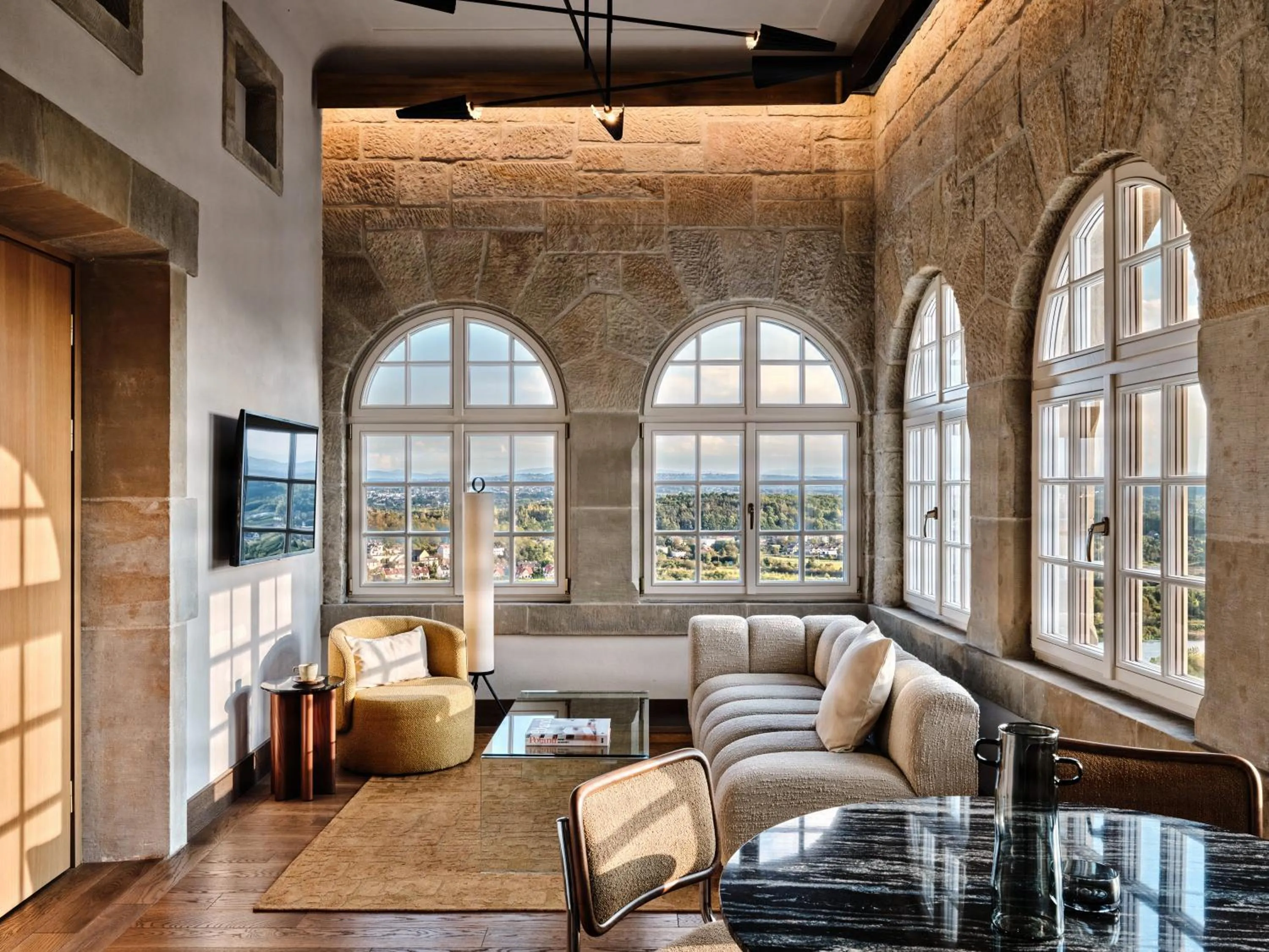 Panorama Apartment View in Zinar Castle