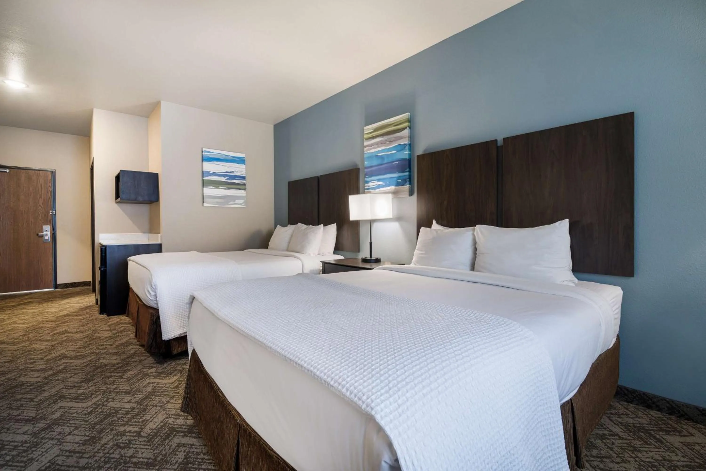 Queen Room with Two Queen Beds - Non-Smoking in Best Western Golden Spike Inn & Suites