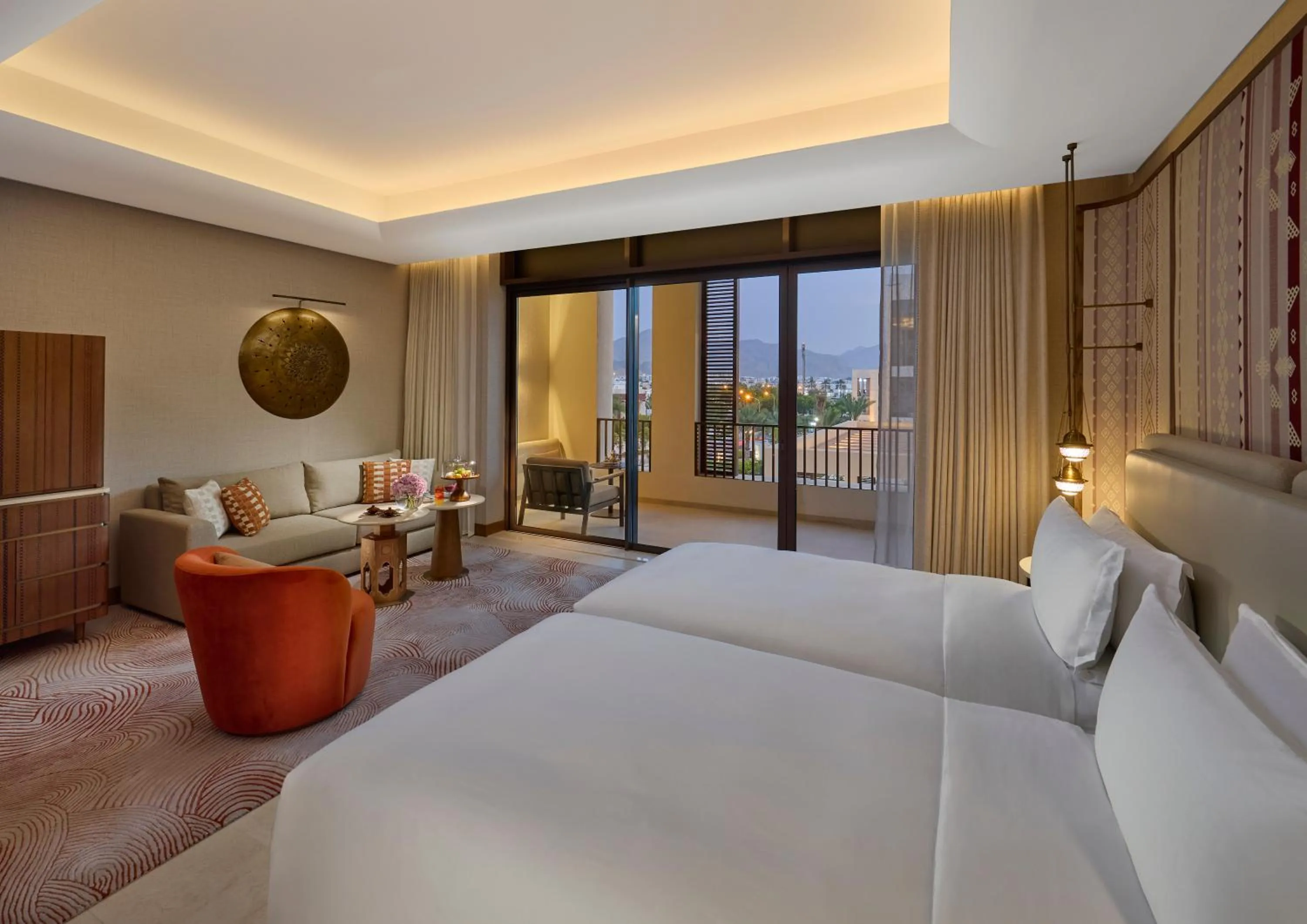 Superior Twin Room in Mandarin Oriental, Muscat