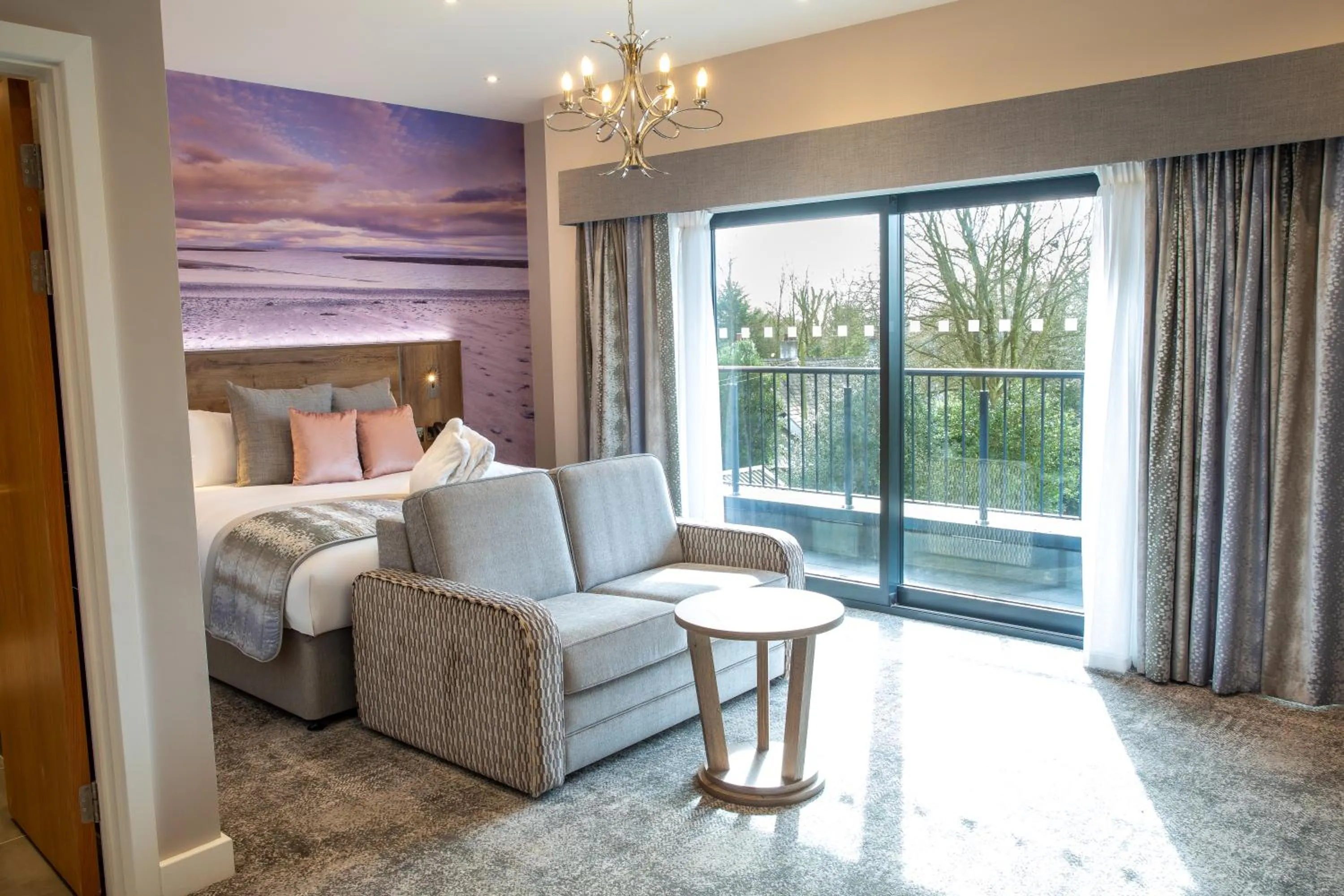 Junior King Suite with Balcony and Garden View in Barton Manor Hotel & Spa; BW Signature Collection