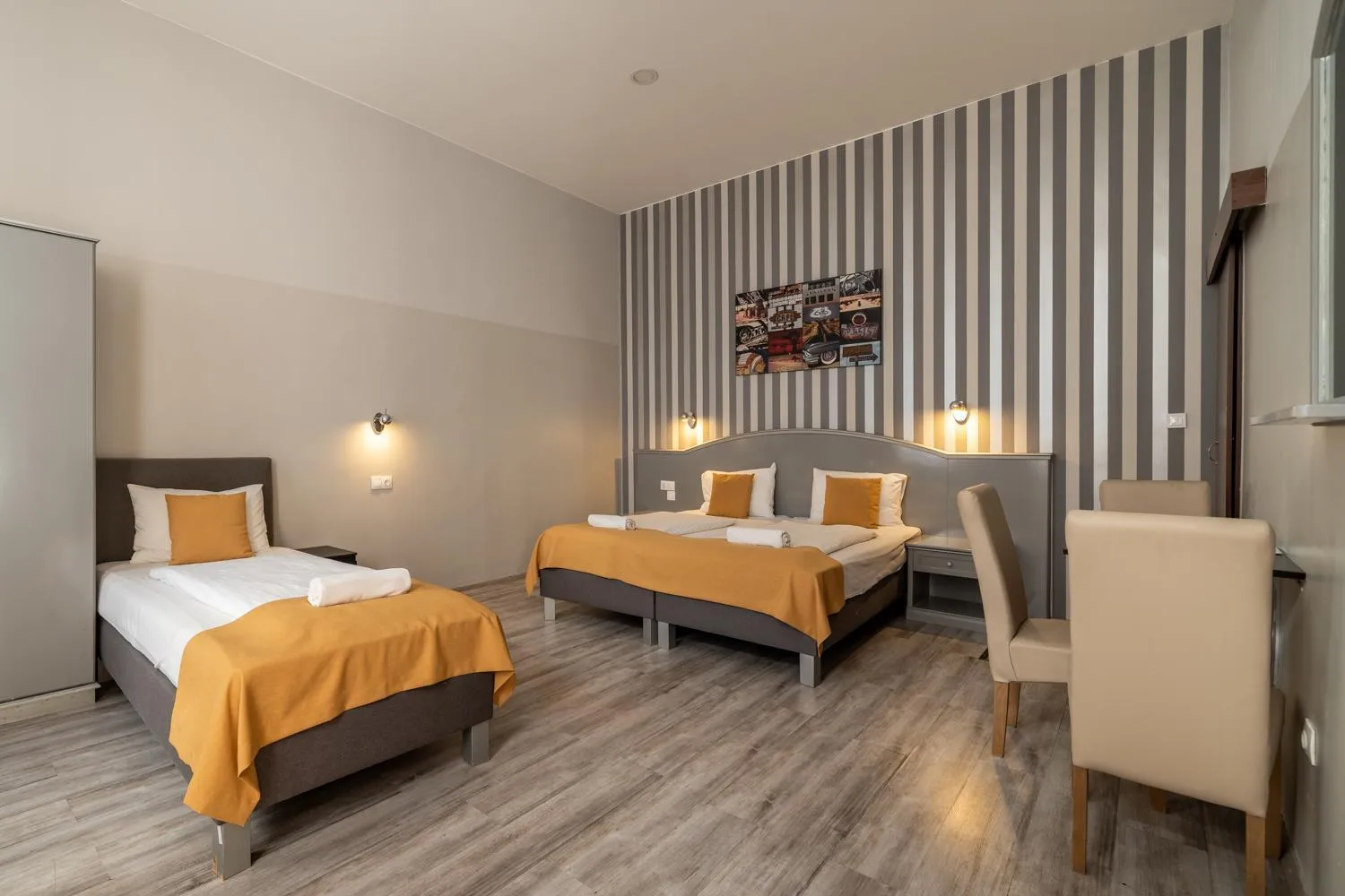 Double Room with Extra Bed (3 Adults) in Full Moon Budapest