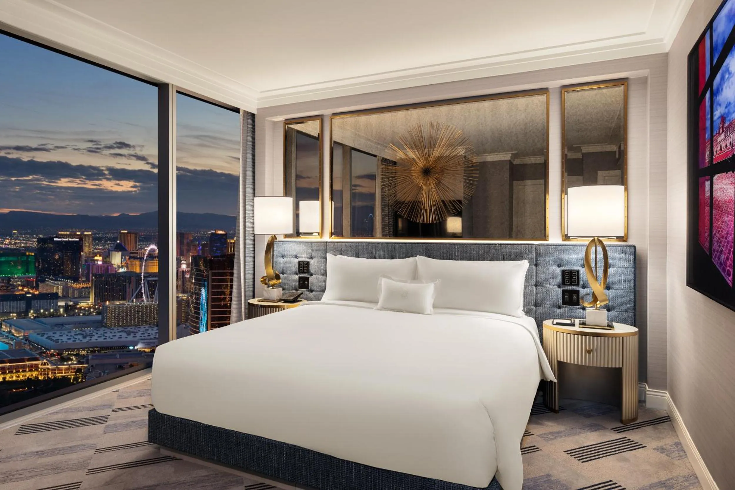 Noble Suite Pool View in Fontainebleau Las Vegas, MICHELIN Key Award Hotel
