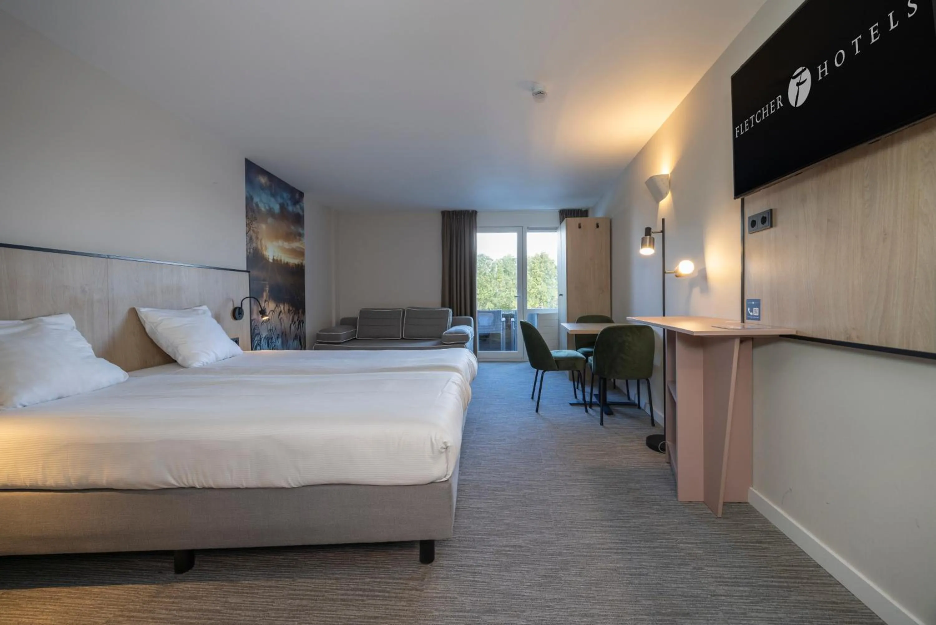 Junior Suite with Terrace in Fletcher Hotel - Resort Spaarnwoude