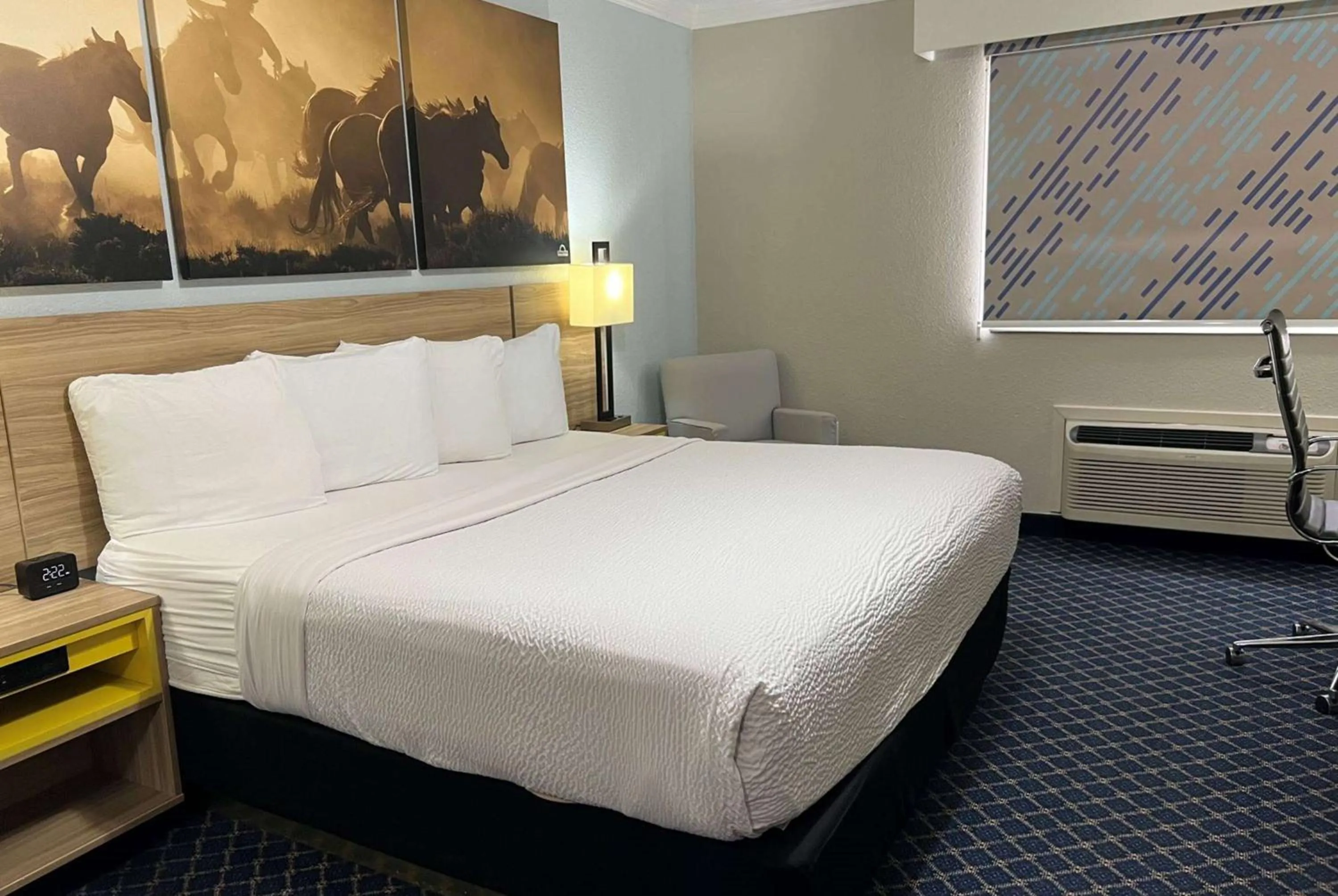 King Room with Roll-In Shower - Mobility/Hearing Accessible - Non-Smoking in Days Inn by Wyndham Dalhart