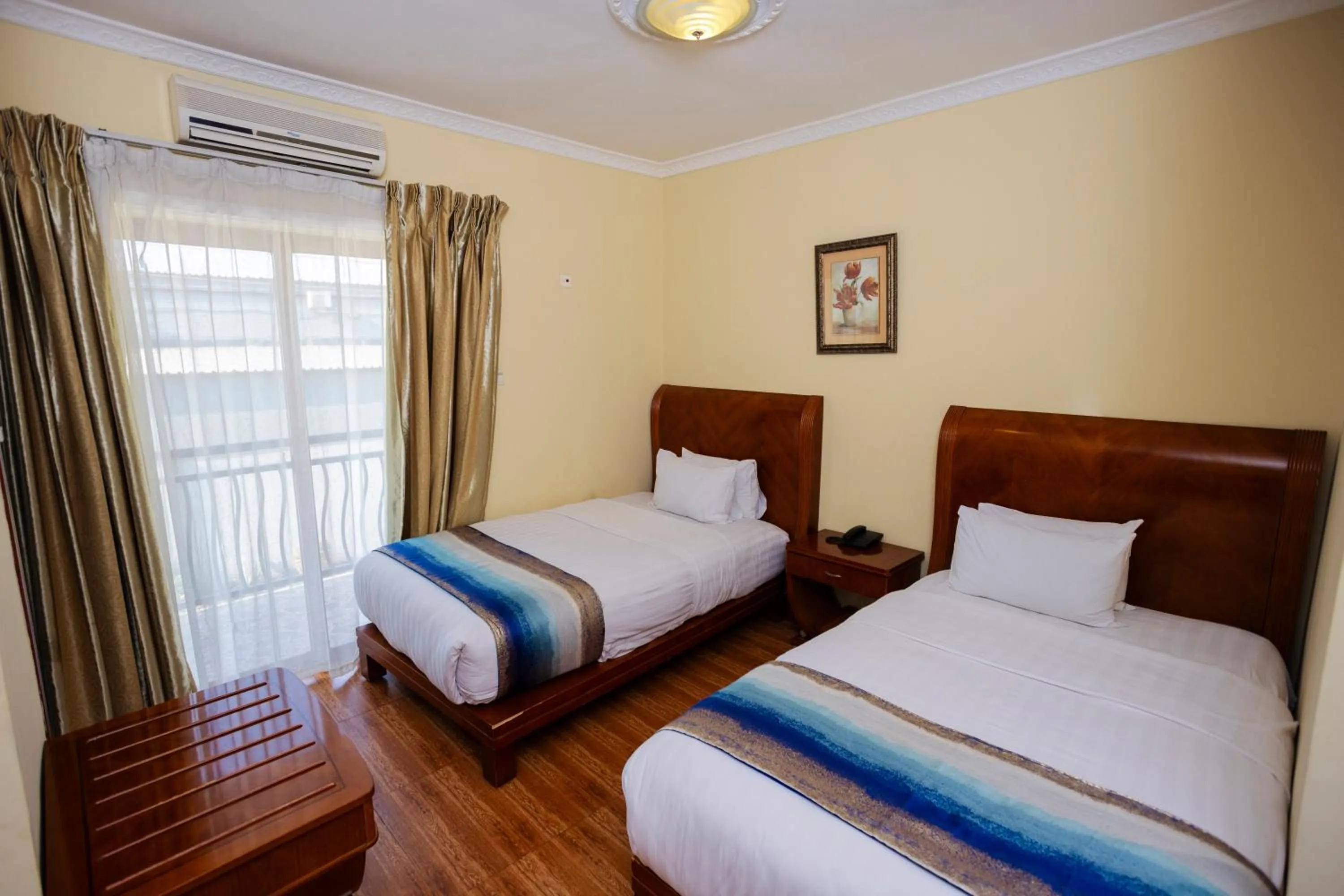Deluxe Twin Room in Grand Palace Hotel Lusaka