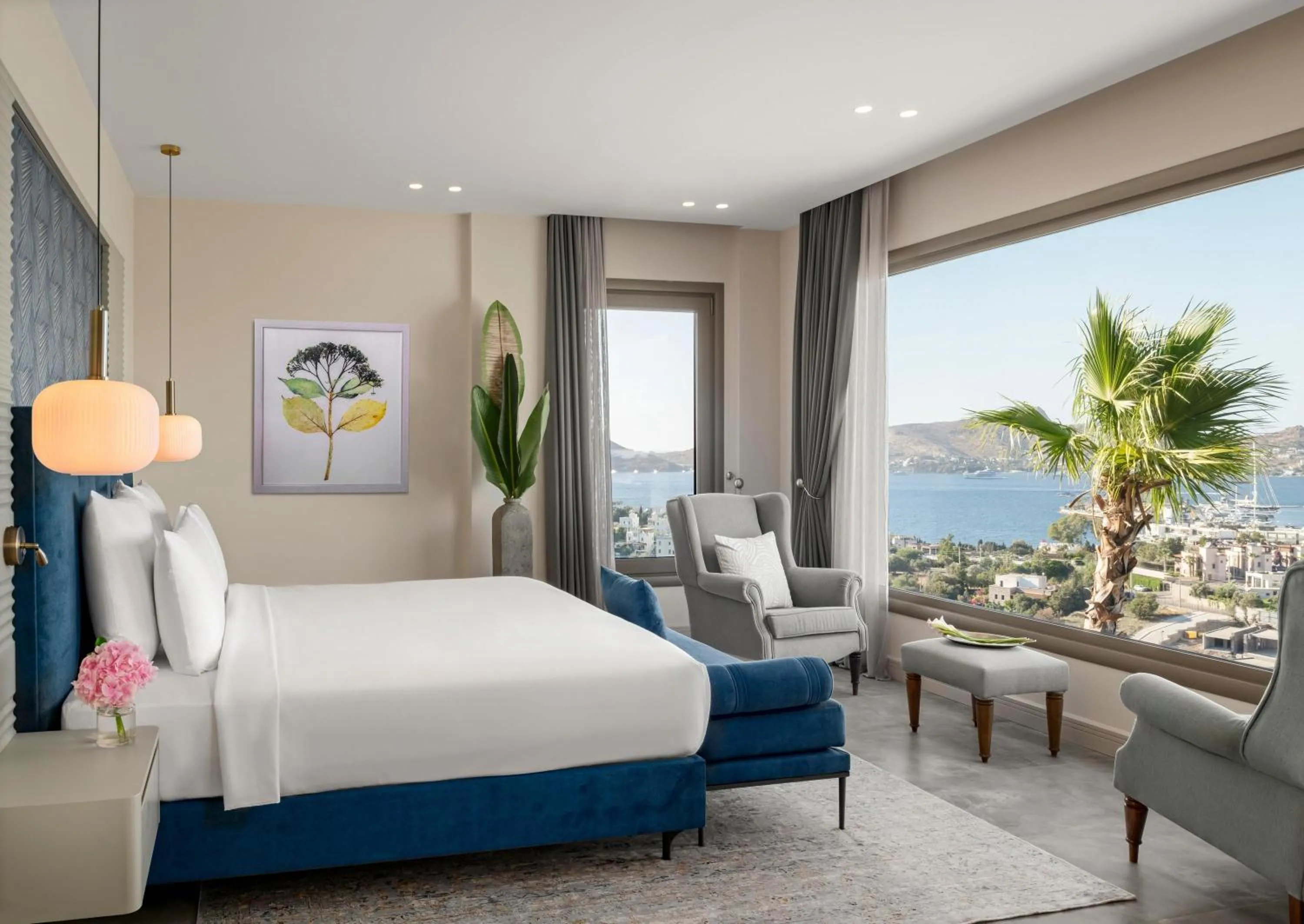 Deluxe Double Room with Sea View in Ailla Yalıkavak