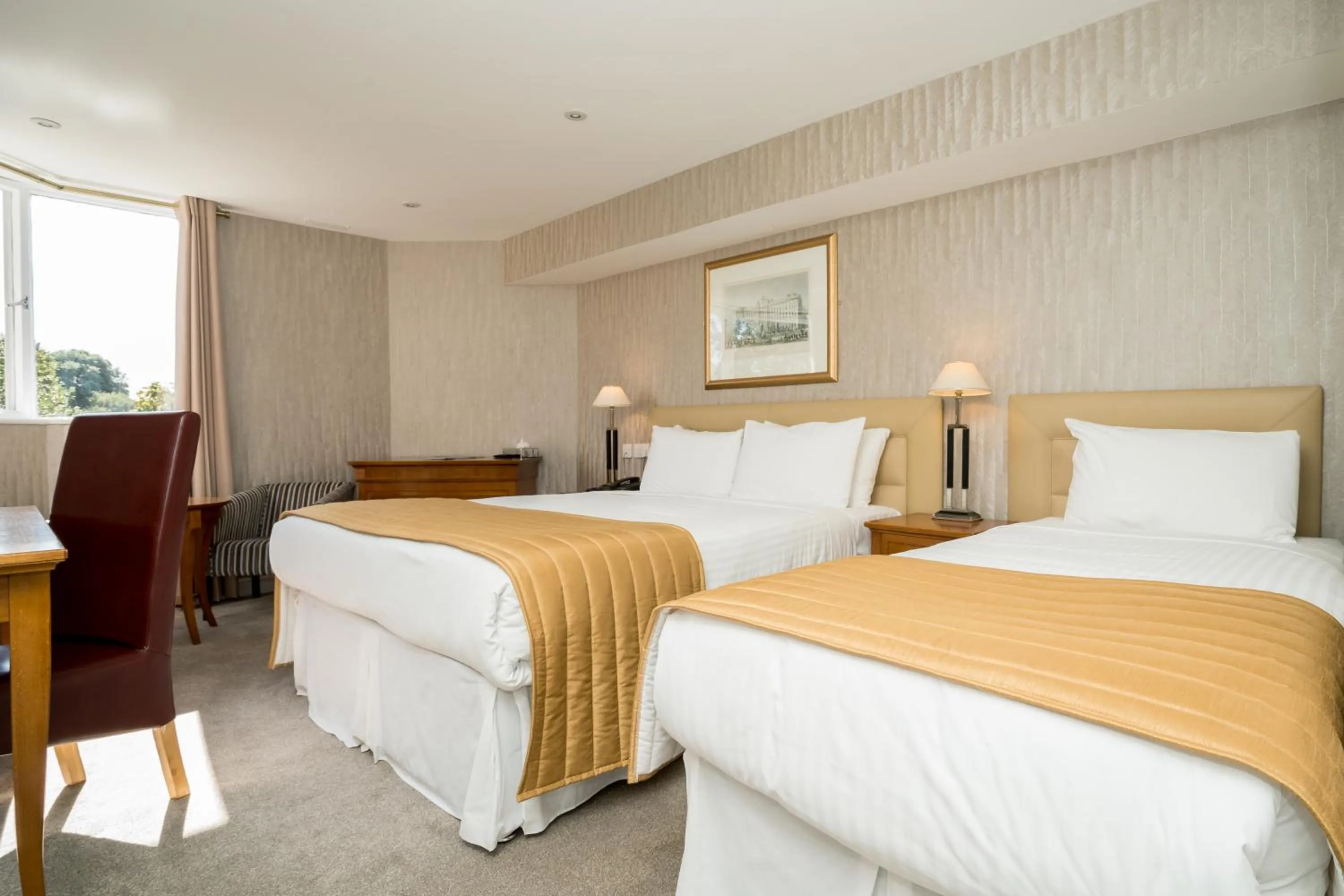 Crown Single Double Room (3 people) in The Clarendon Hotel